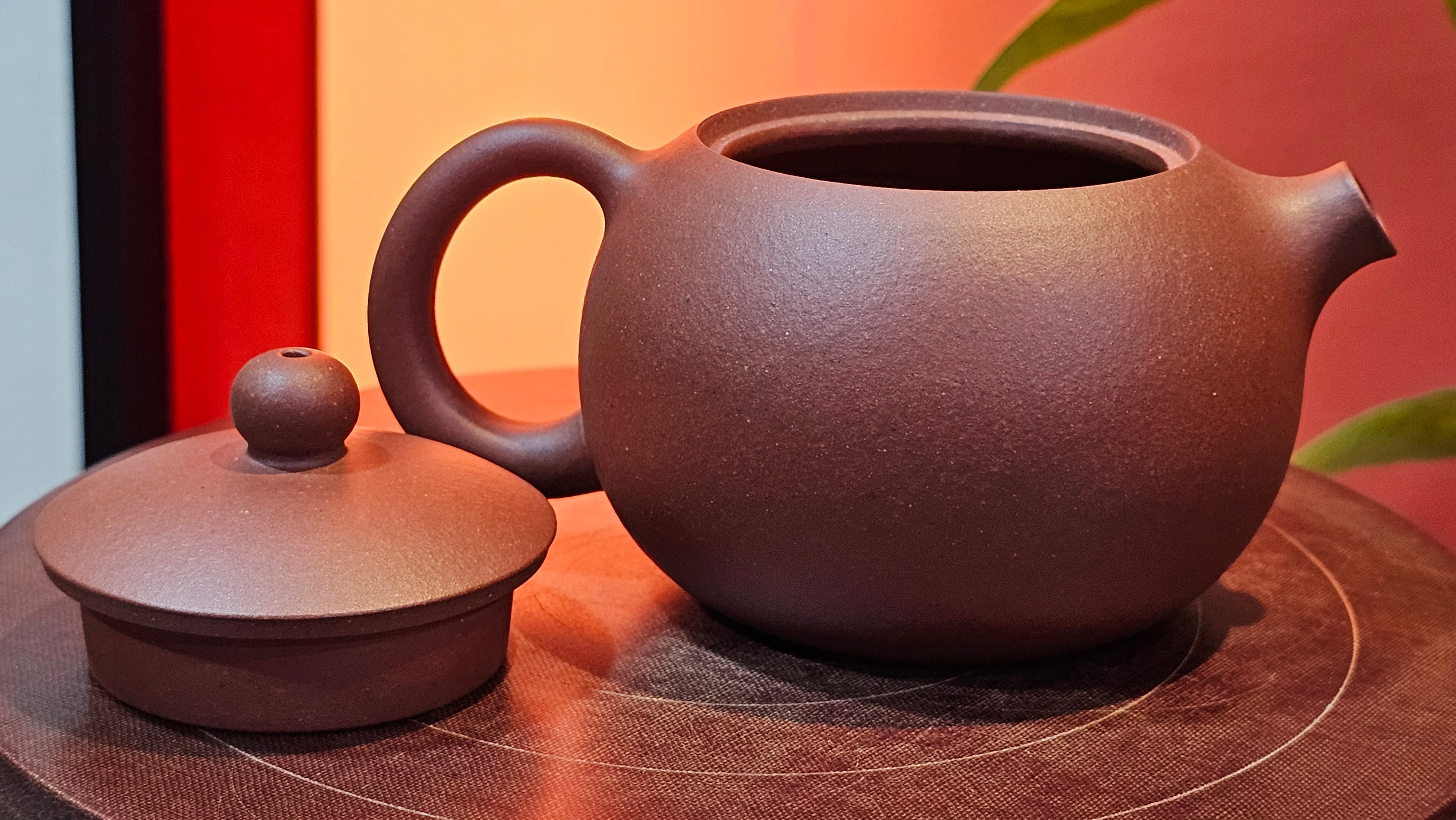 Xi Shi 西施, 167.3ml, Di Cao Qing Zi Ni 底槽青紫泥, by Craftsman Gu Xiao Ming 顾小明 ~ Congratulations to Ms L.K! 1307hrs 1st August 2025, Hamburg! Germany🇩🇪.