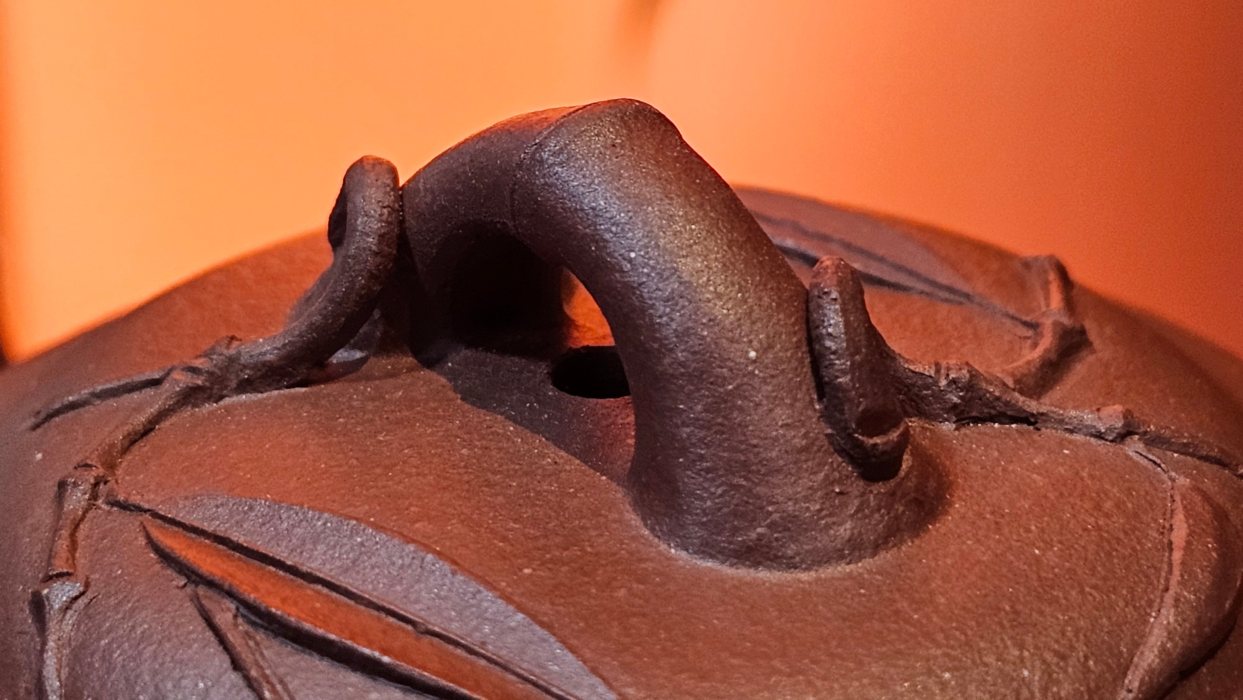 Zhu Bao Chun 竹报春, 229.3ml, Di Cao Qing Zi Ni 底槽青紫泥, by our Collaborative Craftsman Tu Xia Ying 屠暇英 ~ Congratulations to Mr K.F.! 1809hrs 3rd August 2025, Chamblee! GA.