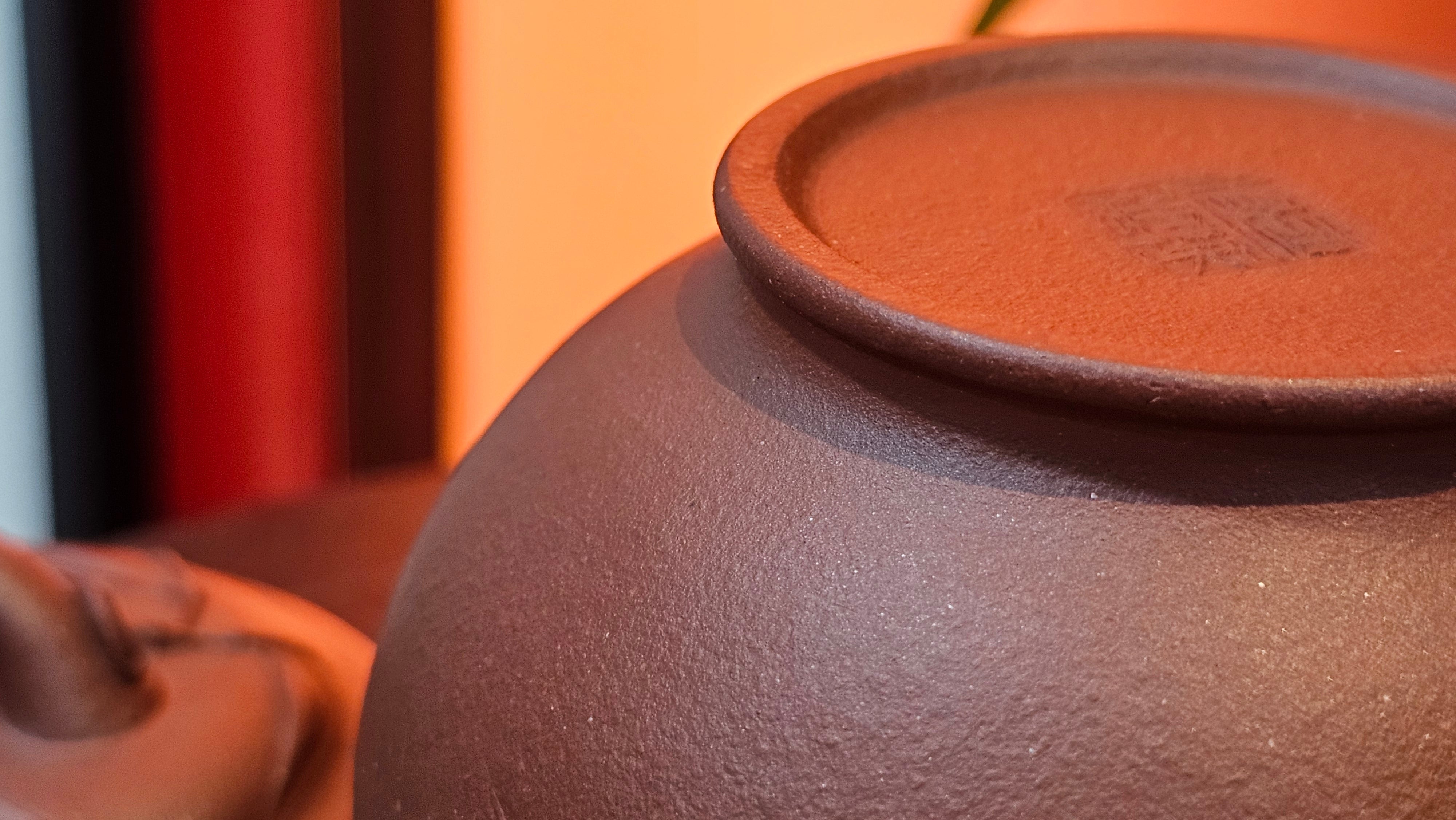 Zhu Bao Chun 竹报春, 229.3ml, Di Cao Qing Zi Ni 底槽青紫泥, by our Collaborative Craftsman Tu Xia Ying 屠暇英 ~ Congratulations to Mr K.F.! 1809hrs 3rd August 2025, Chamblee! GA.