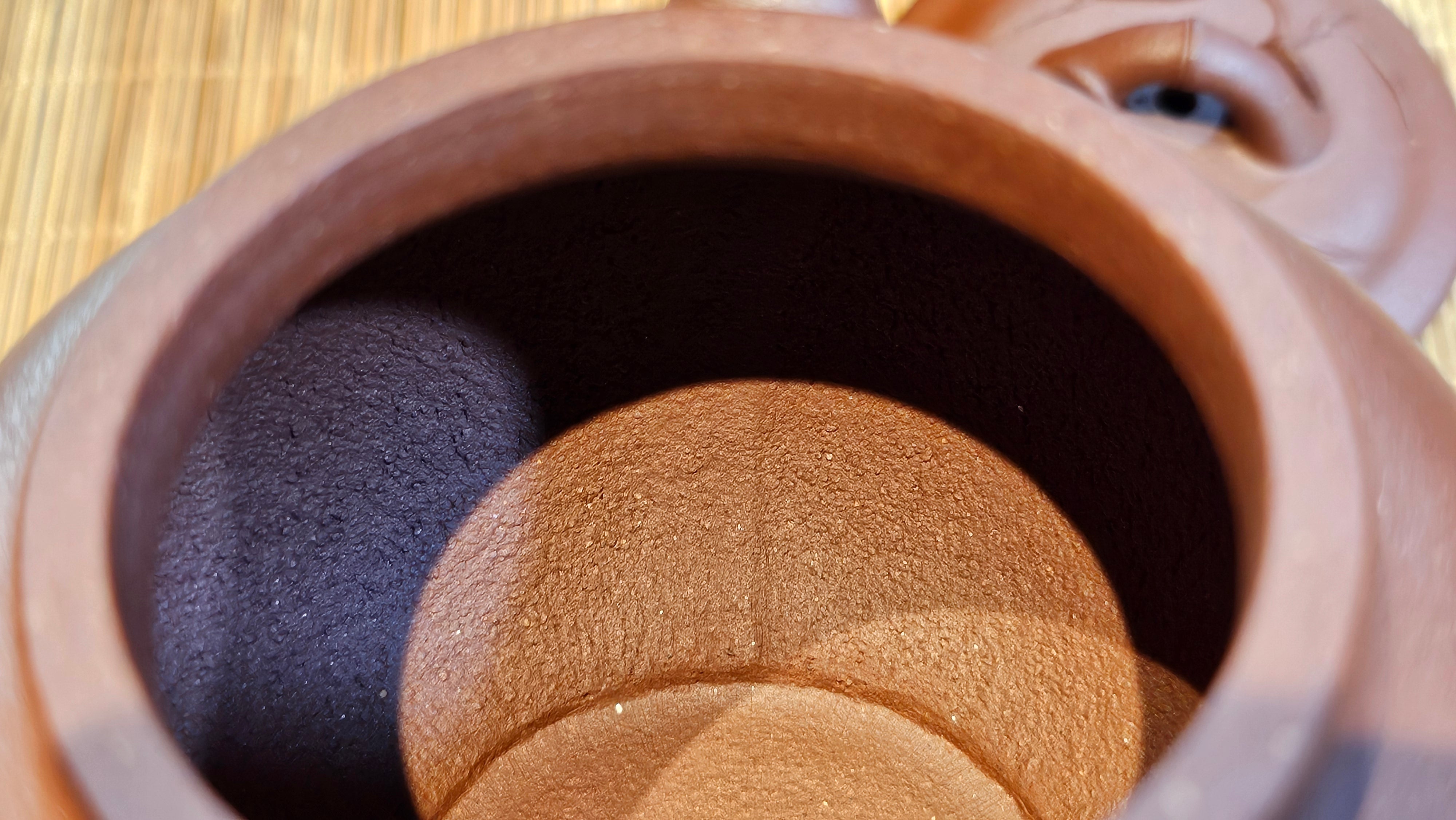 Zhu Bao Chun 竹报春, 229.3ml, Di Cao Qing Zi Ni 底槽青紫泥, by our Collaborative Craftsman Tu Xia Ying 屠暇英 ~ Congratulations to Mr K.F.! 1809hrs 3rd August 2025, Chamblee! GA.