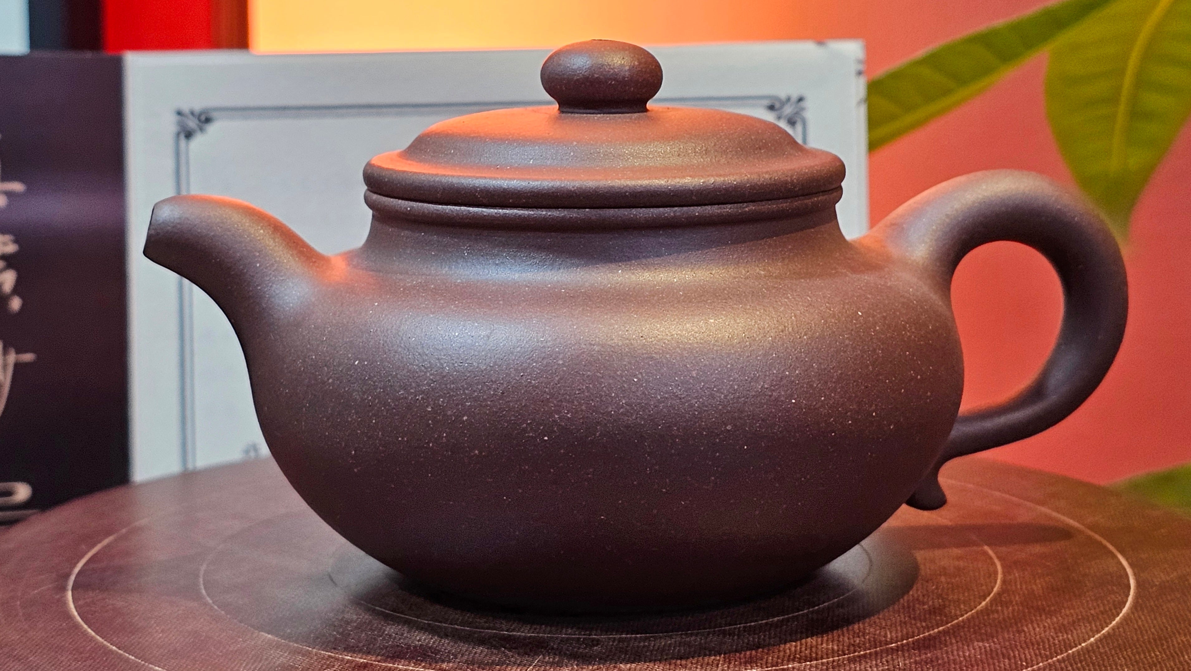 Fang Gu 仿古, 216.9ml, Da Shui Tan Zi Ni 大水潭紫泥, by our Craftsman Craftsman Chen Fa Chu 陈法初 ~ Congratulations to!Ms J.C., 0347hrs 9th August 2025! Los Angeles, CA.