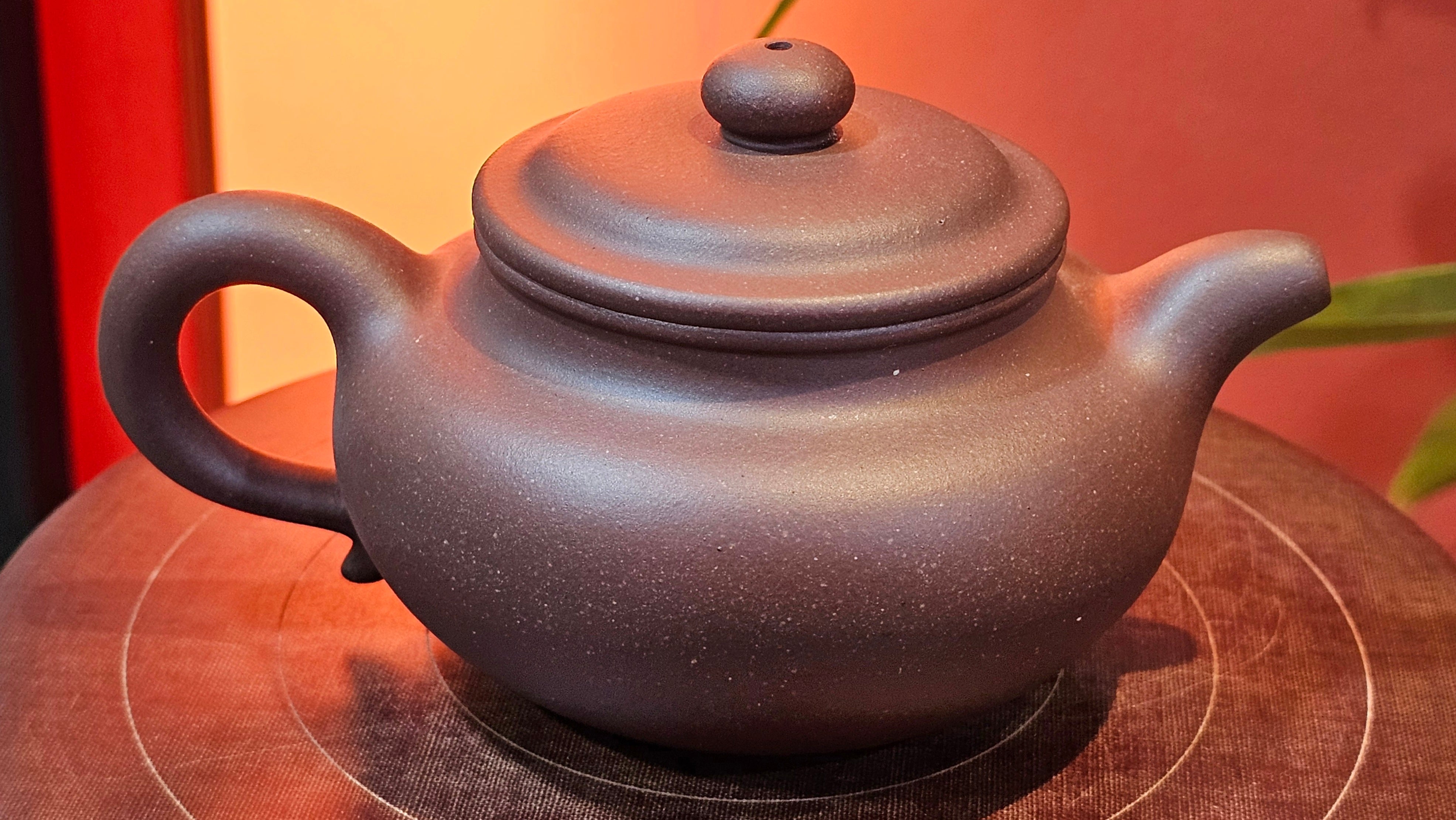 Fang Gu 仿古, 216.9ml, Da Shui Tan Zi Ni 大水潭紫泥, by our Craftsman Craftsman Chen Fa Chu 陈法初 ~ Congratulations to!Ms J.C., 0347hrs 9th August 2025! Los Angeles, CA.