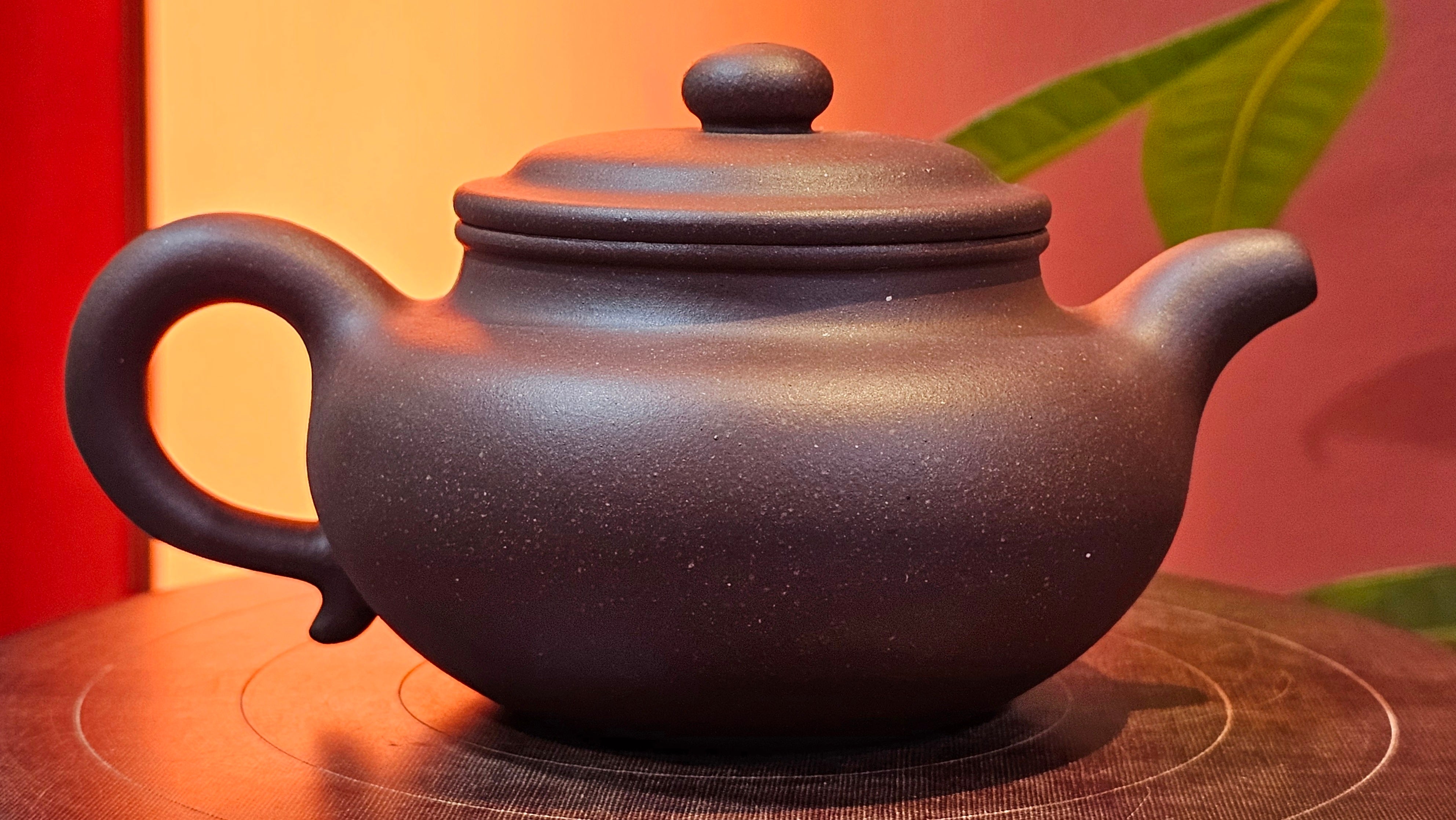 Fang Gu 仿古, 216.9ml, Da Shui Tan Zi Ni 大水潭紫泥, by our Craftsman Craftsman Chen Fa Chu 陈法初 ~ Congratulations to!Ms J.C., 0347hrs 9th August 2025! Los Angeles, CA.