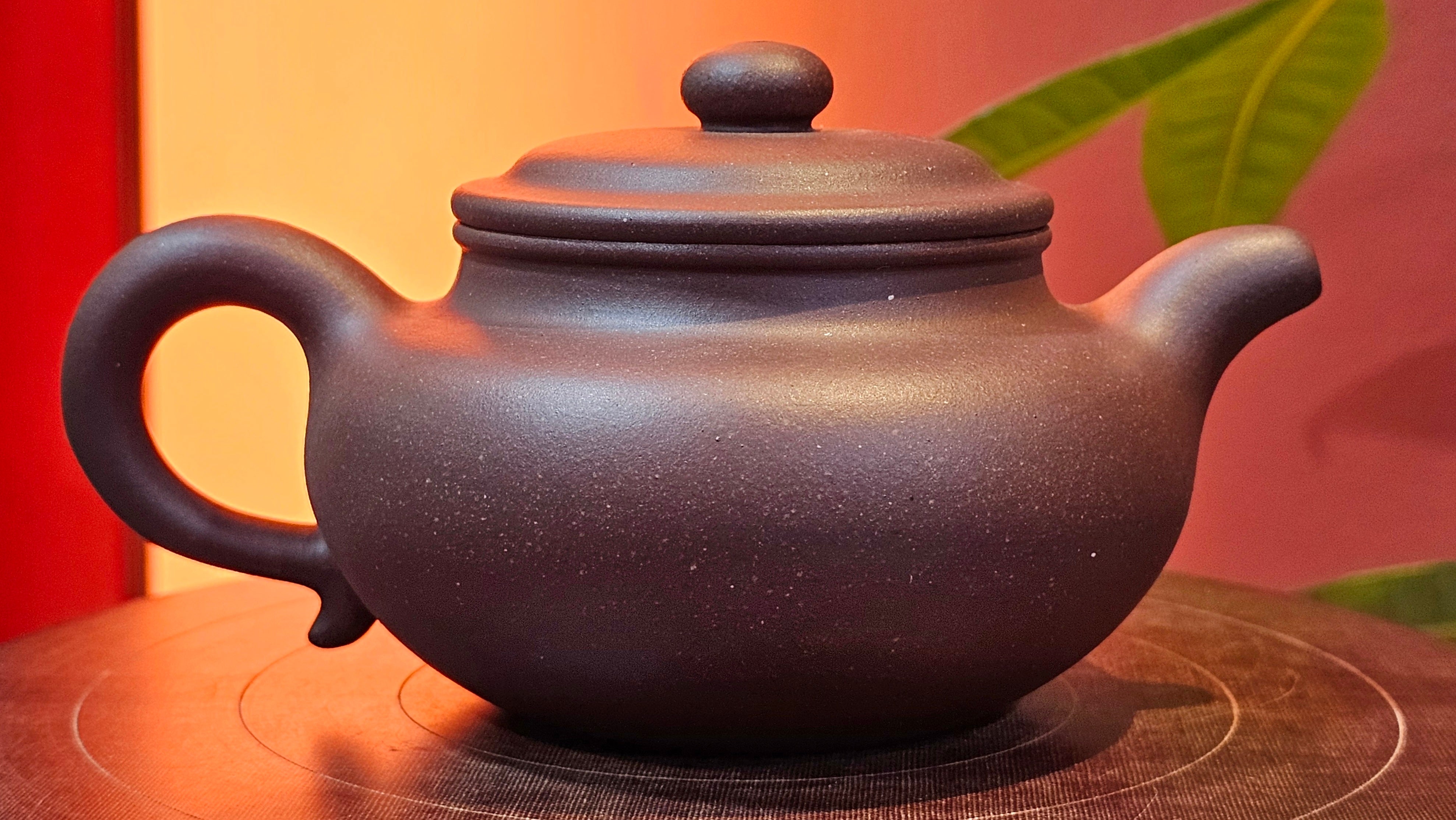 Fang Gu 仿古, 216.9ml, Da Shui Tan Zi Ni 大水潭紫泥, by our Craftsman Craftsman Chen Fa Chu 陈法初 ~ Congratulations to!Ms J.C., 0347hrs 9th August 2025! Los Angeles, CA.