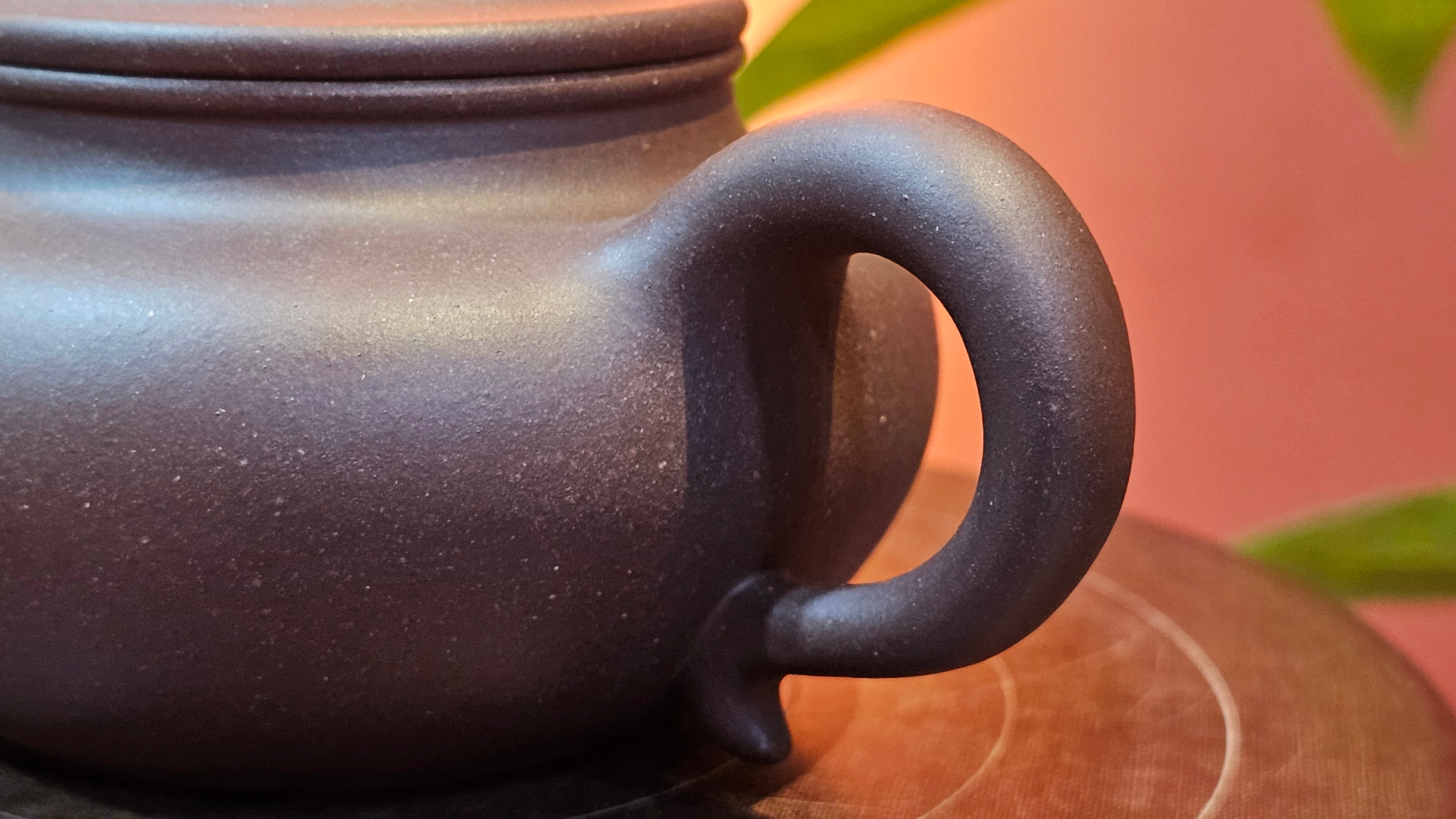 Fang Gu 仿古, 216.9ml, Da Shui Tan Zi Ni 大水潭紫泥, by our Craftsman Craftsman Chen Fa Chu 陈法初 ~ Congratulations to!Ms J.C., 0347hrs 9th August 2025! Los Angeles, CA.