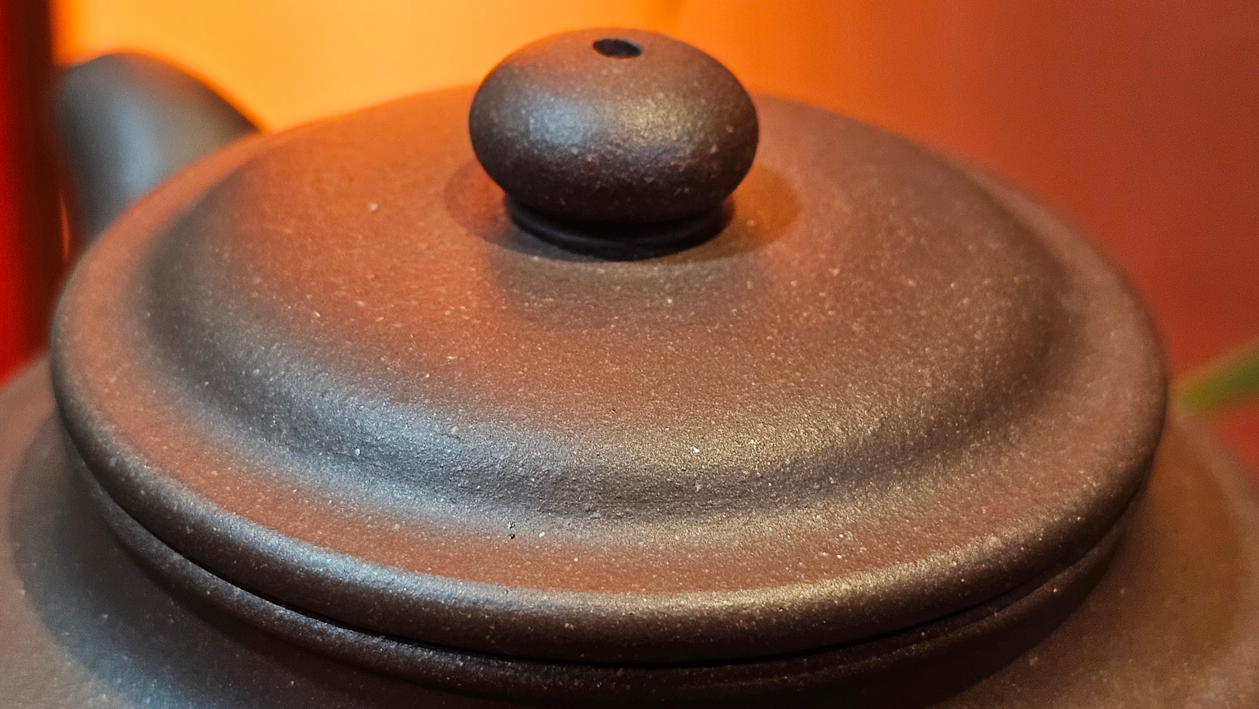 Fang Gu 仿古, 216.9ml, Da Shui Tan Zi Ni 大水潭紫泥, by our Craftsman Craftsman Chen Fa Chu 陈法初 ~ Congratulations to!Ms J.C., 0347hrs 9th August 2025! Los Angeles, CA.