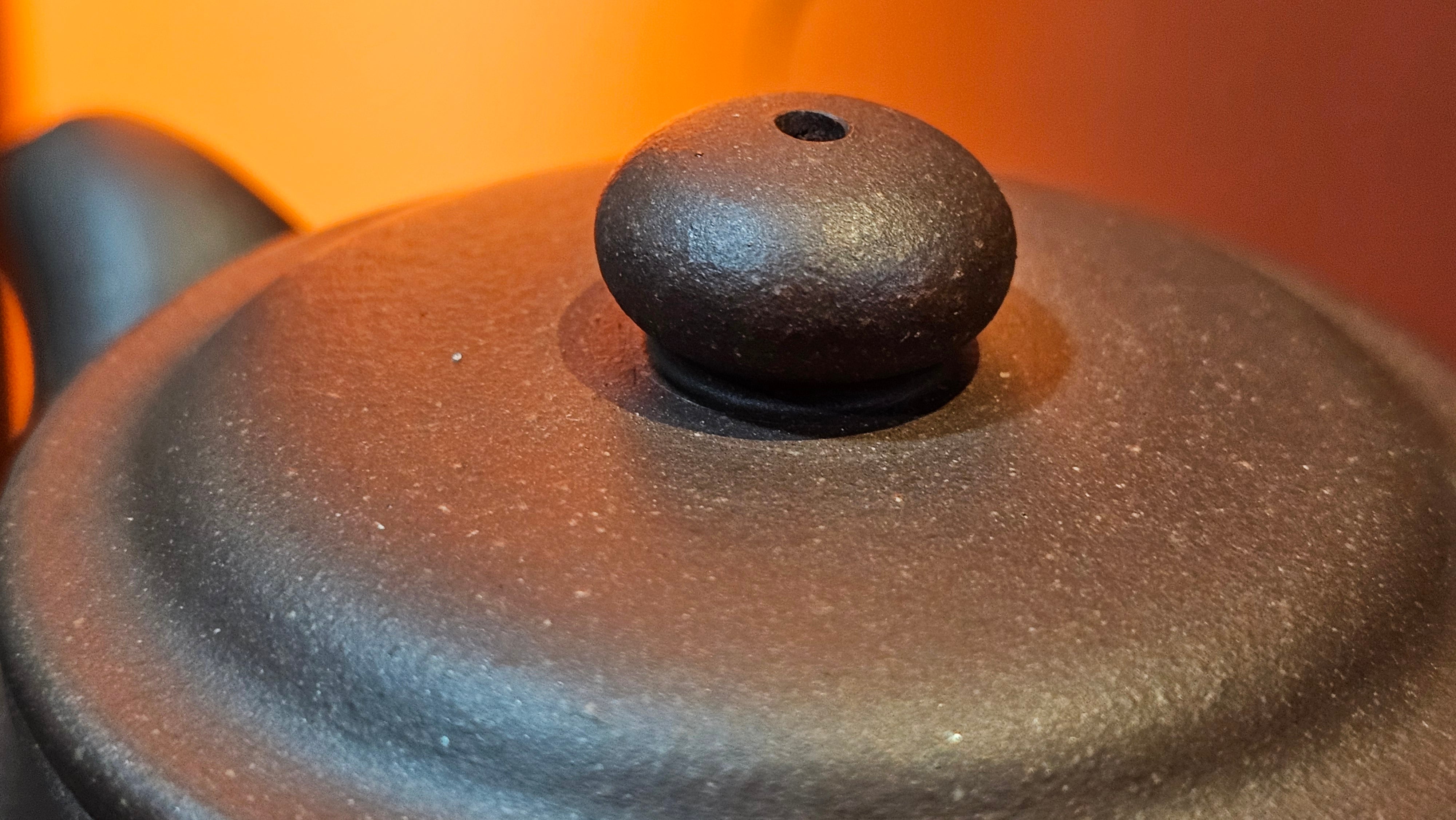 Fang Gu 仿古, 216.9ml, Da Shui Tan Zi Ni 大水潭紫泥, by our Craftsman Craftsman Chen Fa Chu 陈法初 ~ Congratulations to!Ms J.C., 0347hrs 9th August 2025! Los Angeles, CA.