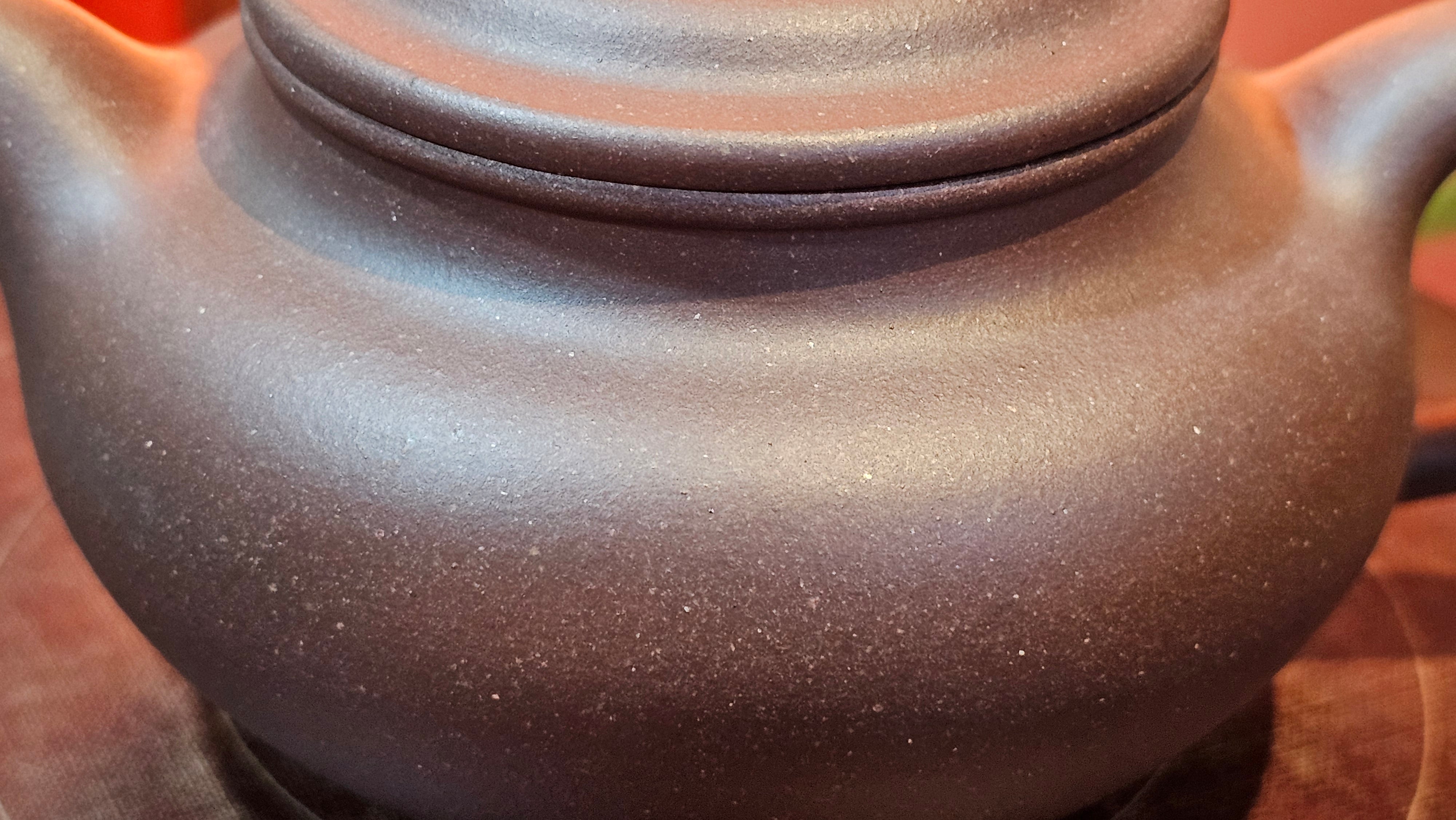 Fang Gu 仿古, 216.9ml, Da Shui Tan Zi Ni 大水潭紫泥, by our Craftsman Craftsman Chen Fa Chu 陈法初 ~ Congratulations to!Ms J.C., 0347hrs 9th August 2025! Los Angeles, CA.