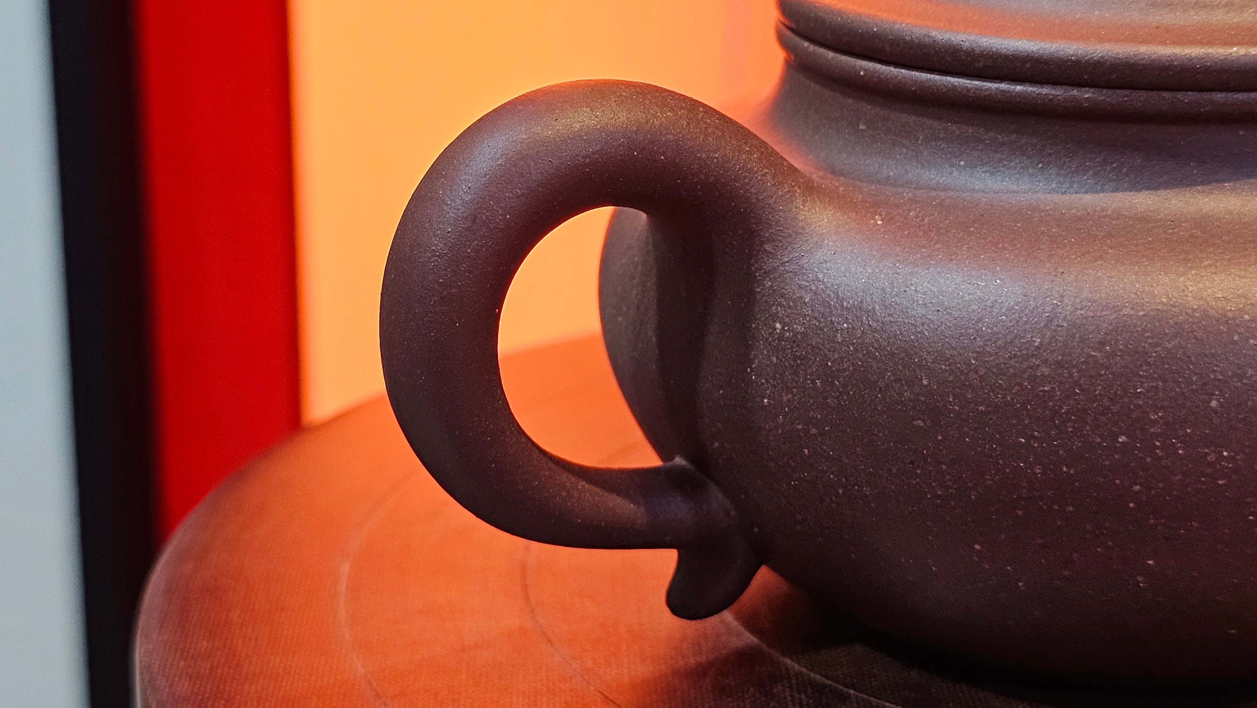 Fang Gu 仿古, 216.9ml, Da Shui Tan Zi Ni 大水潭紫泥, by our Craftsman Craftsman Chen Fa Chu 陈法初 ~ Congratulations to!Ms J.C., 0347hrs 9th August 2025! Los Angeles, CA.