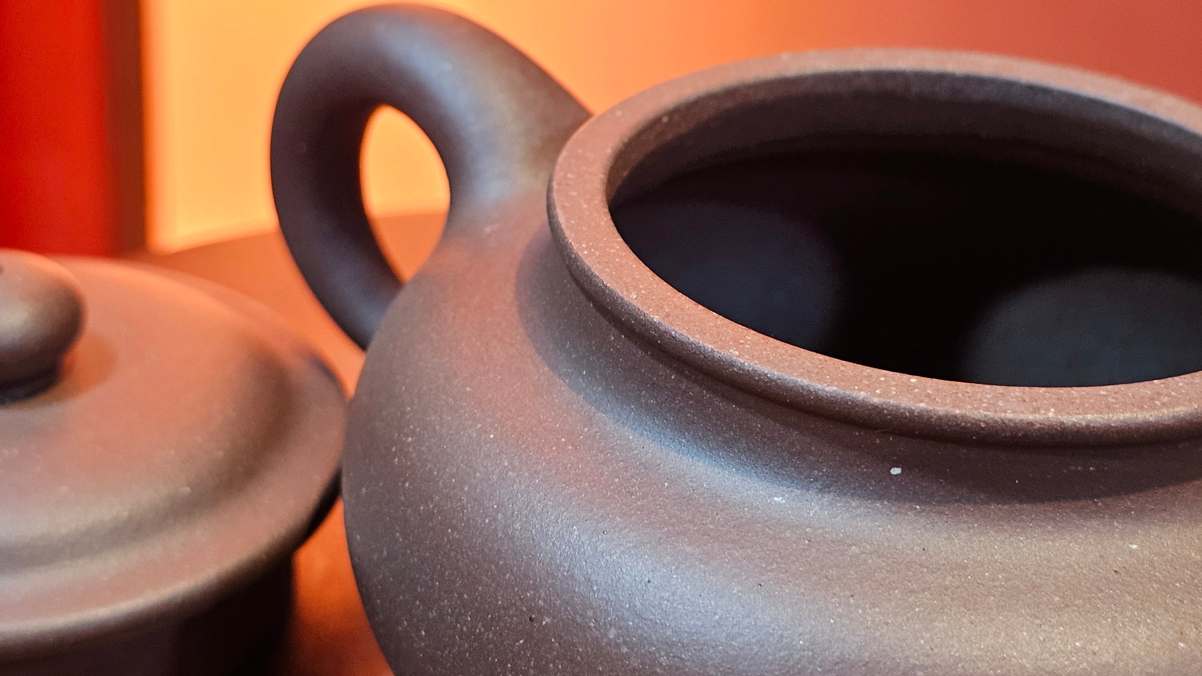 Fang Gu 仿古, 216.9ml, Da Shui Tan Zi Ni 大水潭紫泥, by our Craftsman Craftsman Chen Fa Chu 陈法初 ~ Congratulations to!Ms J.C., 0347hrs 9th August 2025! Los Angeles, CA.