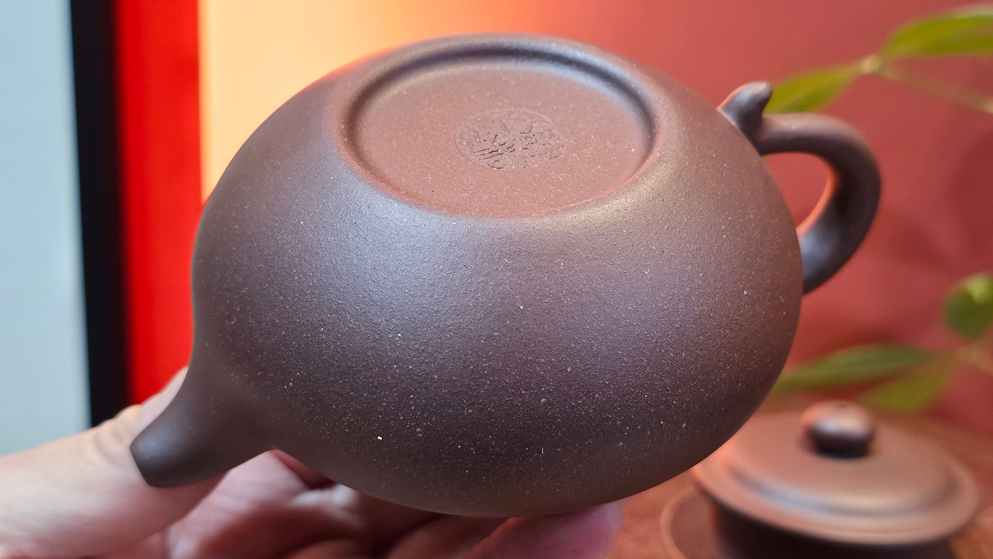 Fang Gu 仿古, 216.9ml, Da Shui Tan Zi Ni 大水潭紫泥, by our Craftsman Craftsman Chen Fa Chu 陈法初 ~ Congratulations to!Ms J.C., 0347hrs 9th August 2025! Los Angeles, CA.