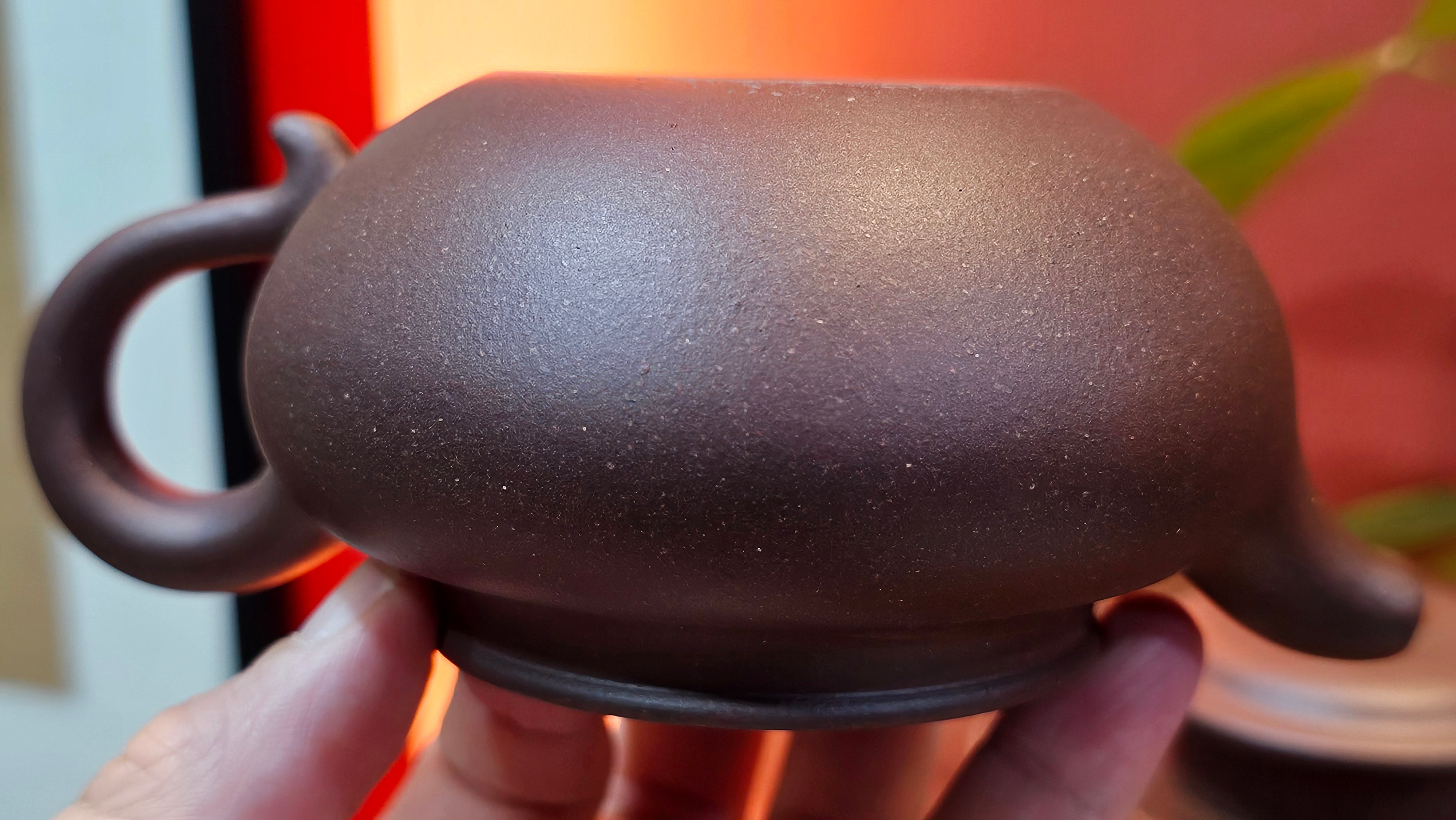 Fang Gu 仿古, 216.9ml, Da Shui Tan Zi Ni 大水潭紫泥, by our Craftsman Craftsman Chen Fa Chu 陈法初 ~ Congratulations to!Ms J.C., 0347hrs 9th August 2025! Los Angeles, CA.