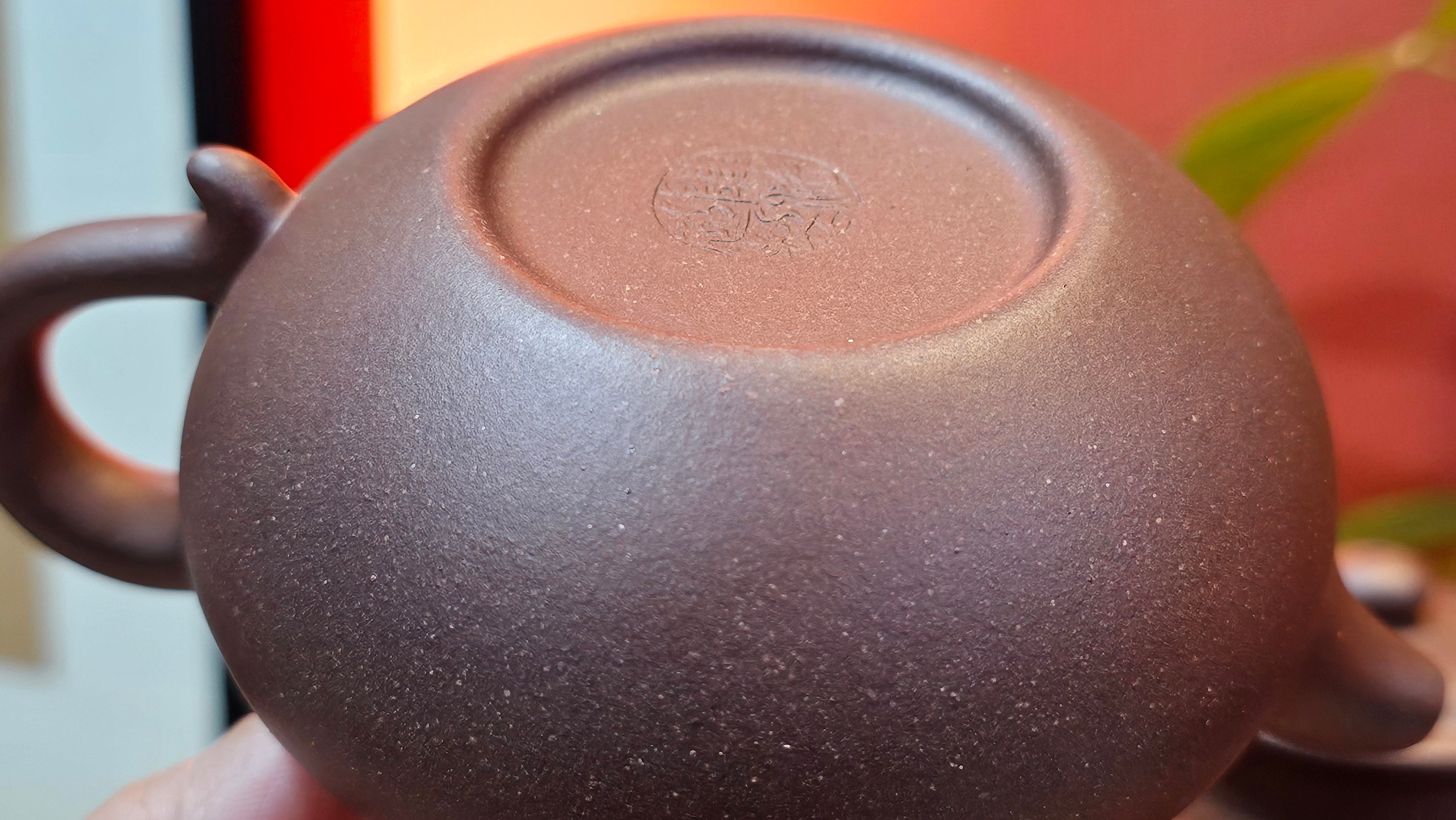 Fang Gu 仿古, 216.9ml, Da Shui Tan Zi Ni 大水潭紫泥, by our Craftsman Craftsman Chen Fa Chu 陈法初 ~ Congratulations to!Ms J.C., 0347hrs 9th August 2025! Los Angeles, CA.