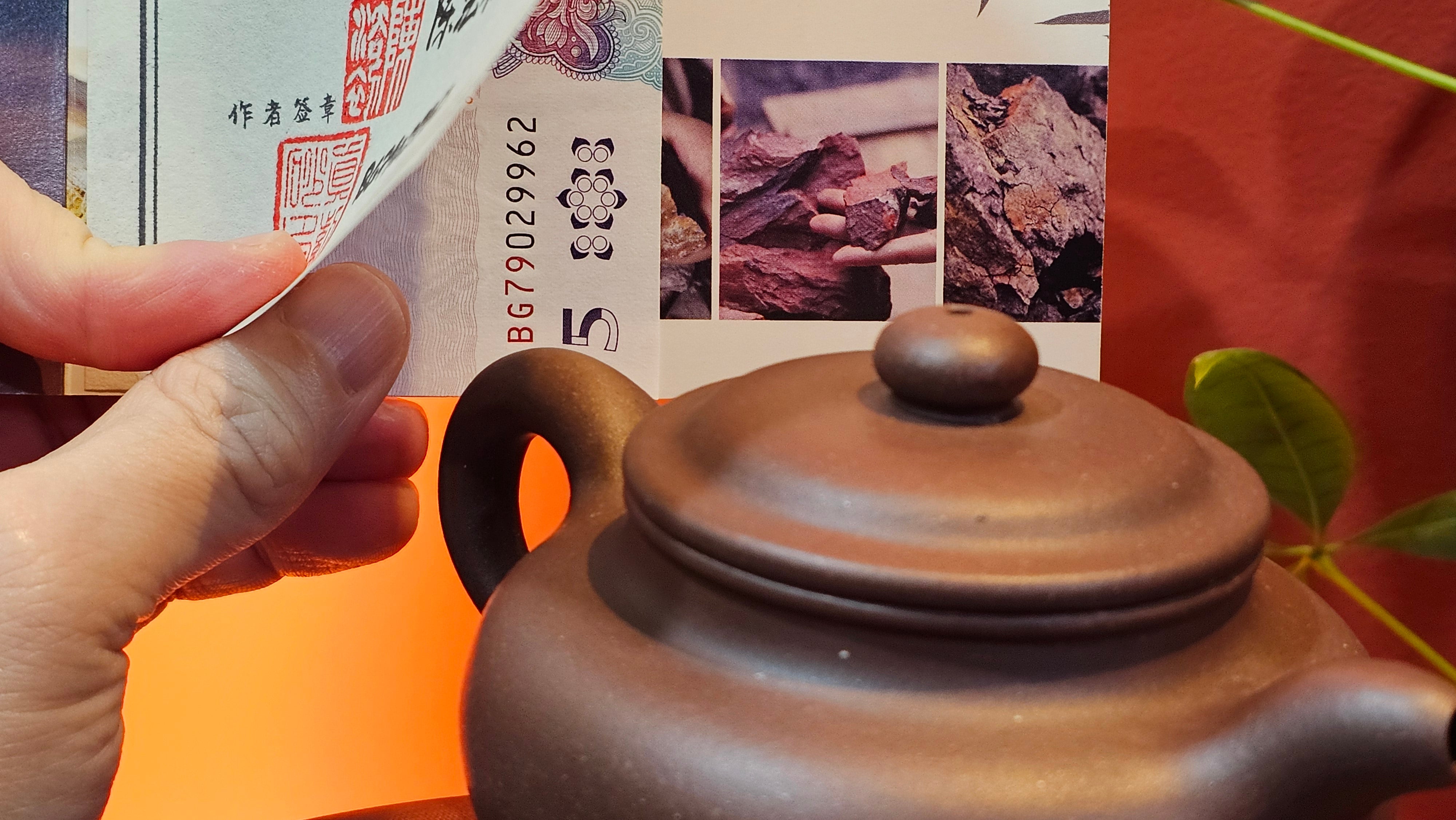 Fang Gu 仿古, 216.9ml, Da Shui Tan Zi Ni 大水潭紫泥, by our Craftsman Craftsman Chen Fa Chu 陈法初 ~ Congratulations to!Ms J.C., 0347hrs 9th August 2025! Los Angeles, CA.