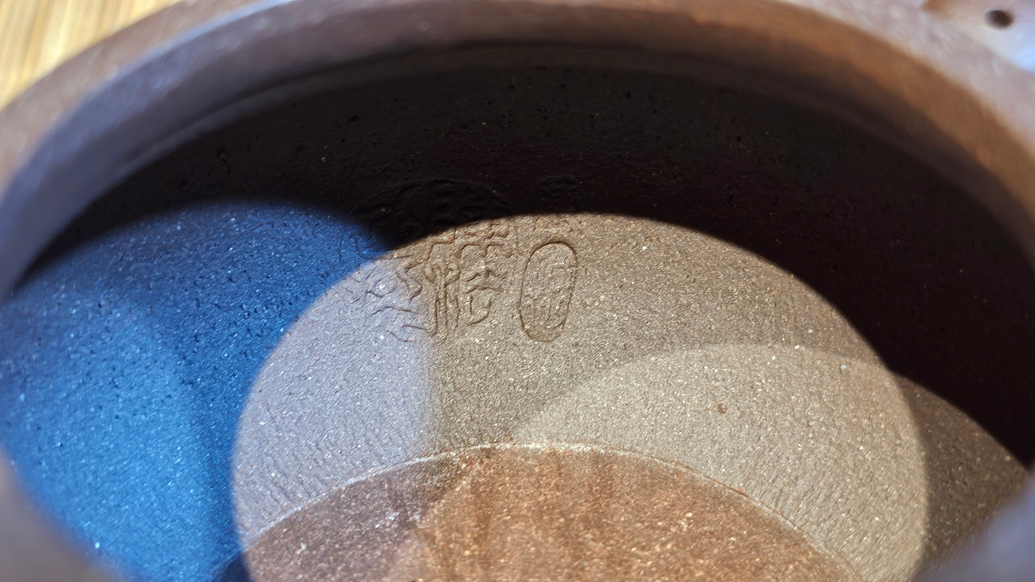 Fang Gu 仿古, 216.9ml, Da Shui Tan Zi Ni 大水潭紫泥, by our Craftsman Craftsman Chen Fa Chu 陈法初 ~ Congratulations to!Ms J.C., 0347hrs 9th August 2025! Los Angeles, CA.