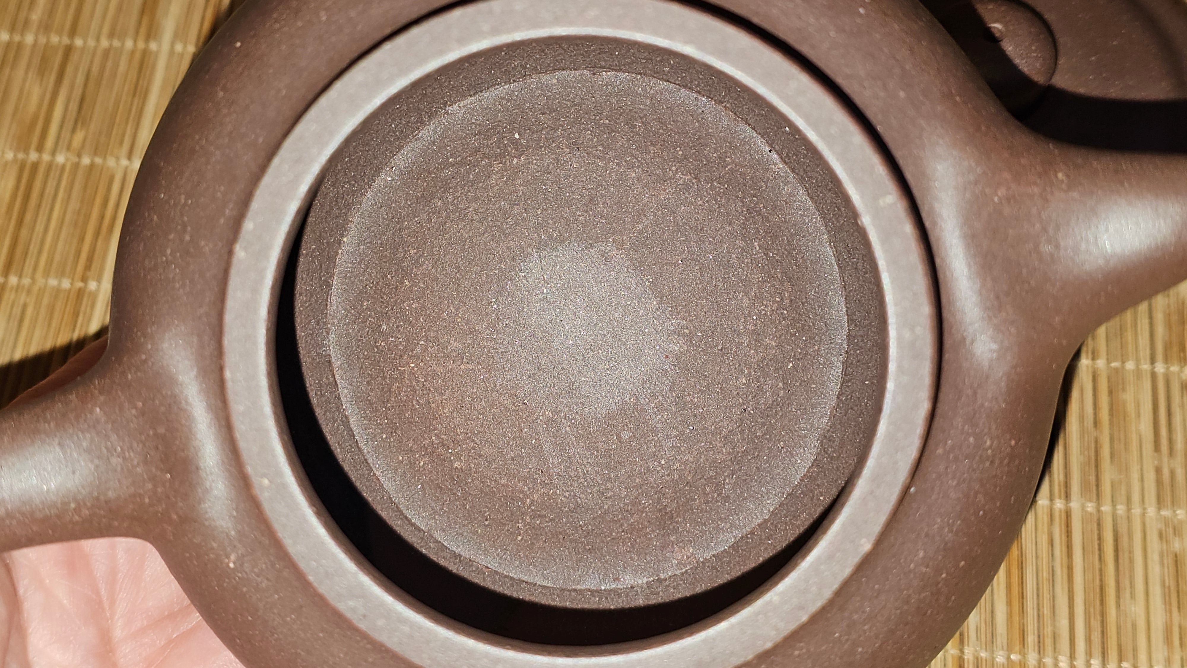 Fang Gu 仿古, 216.9ml, Da Shui Tan Zi Ni 大水潭紫泥, by our Craftsman Craftsman Chen Fa Chu 陈法初 ~ Congratulations to!Ms J.C., 0347hrs 9th August 2025! Los Angeles, CA.