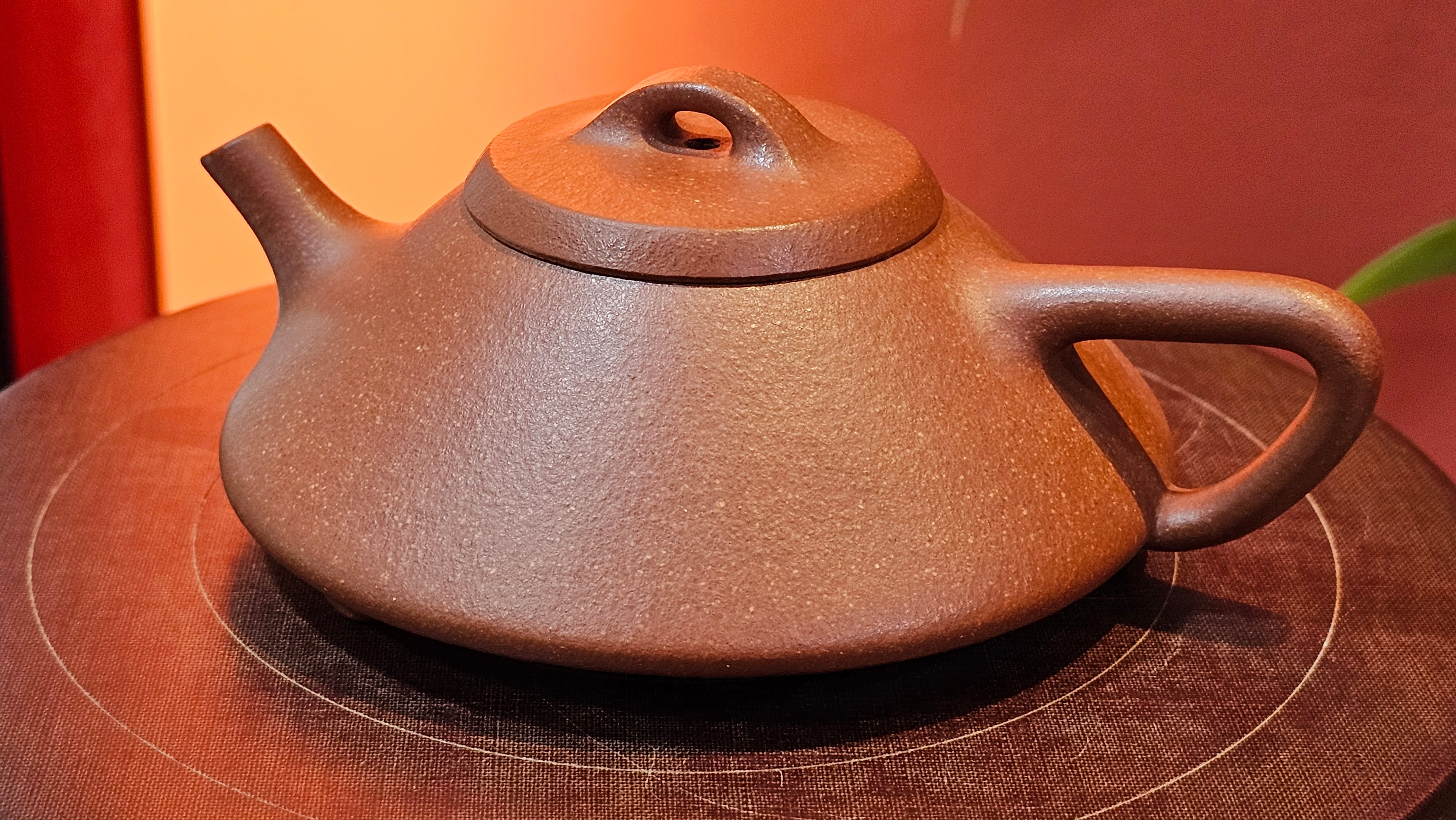 He Piao 合瓢, 146.2ml, Hong Jiang Po Ni 红降坡泥, by Craftsman Chen Gui Zhi 陈桂枝。(Red JiangPoNi is rarer than Yellow JiangPoNi, XiaoMeiYao ZhuNi & ZhaoZhuang ZhuNi) ~ Congratulations to Ms T.O.!, 1329hrs 2nd August 2025, Inverness, FL!