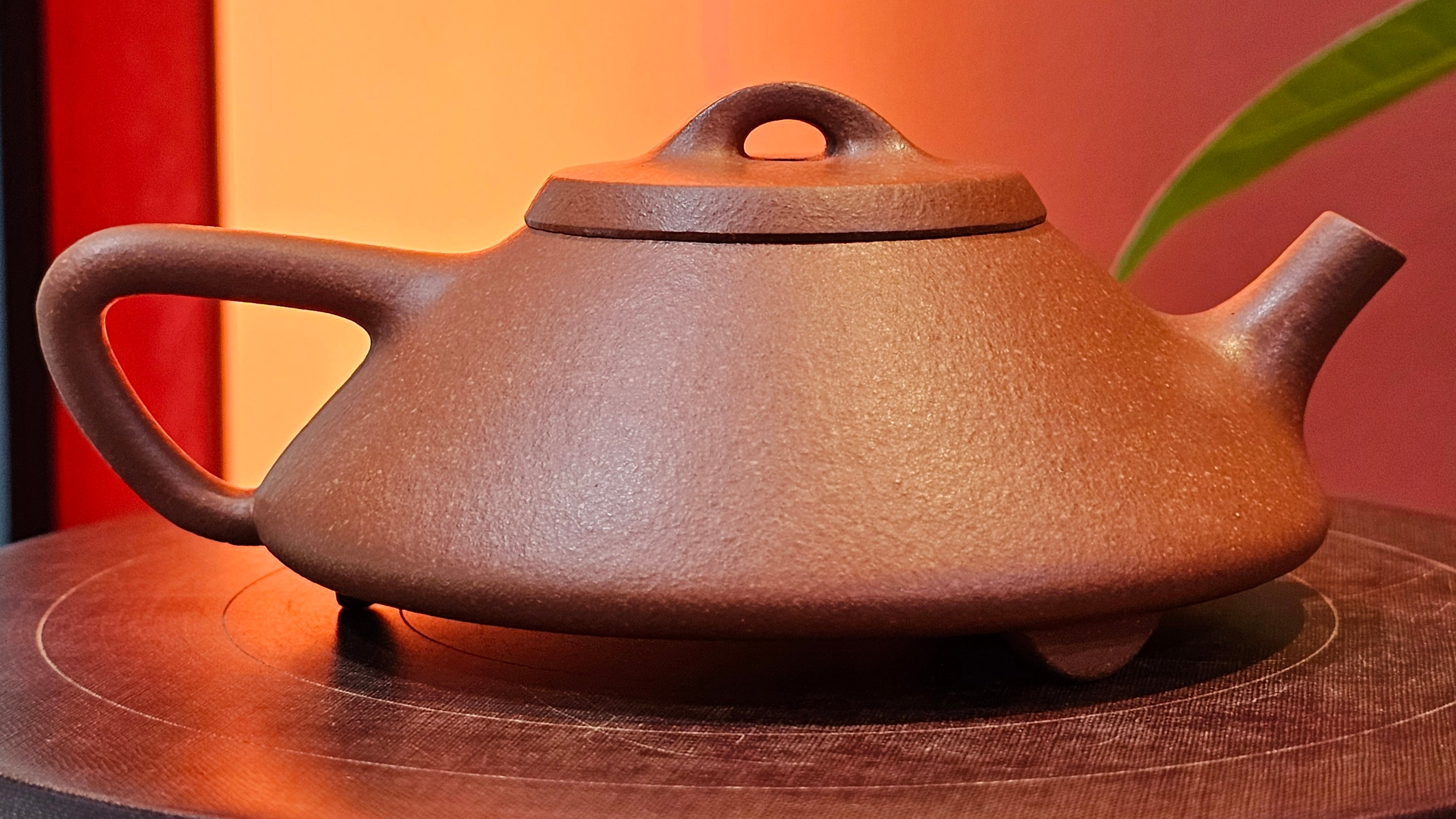 He Piao 合瓢, 146.2ml, Hong Jiang Po Ni 红降坡泥, by Craftsman Chen Gui Zhi 陈桂枝。(Red JiangPoNi is rarer than Yellow JiangPoNi, XiaoMeiYao ZhuNi & ZhaoZhuang ZhuNi) ~ Congratulations to Ms T.O.!, 1329hrs 2nd August 2025, Inverness, FL!