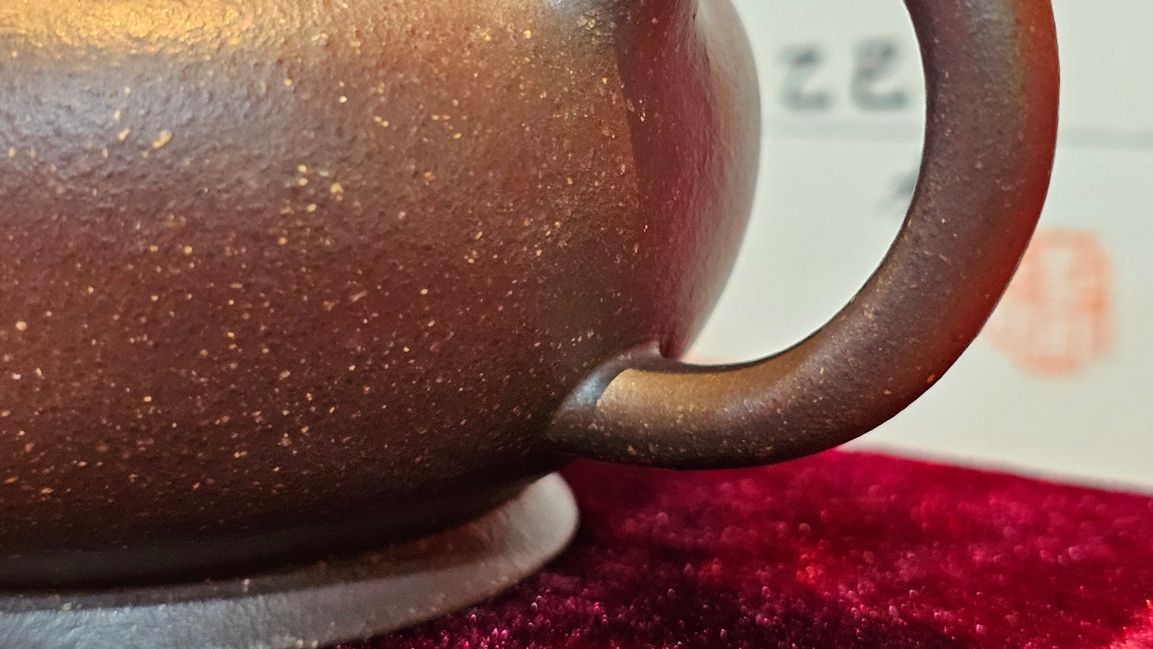 《宫灯》"Gong Deng", 240.5ml, Qing Hui Duan Ni 青灰段泥 ~ Crafted by L3A Consummate Master Artist Li Yan Ru 李艳如 ~ Congratulations to Mr T.L.! 2344hrs 2nd August 2025, Singapore🇸🇬!