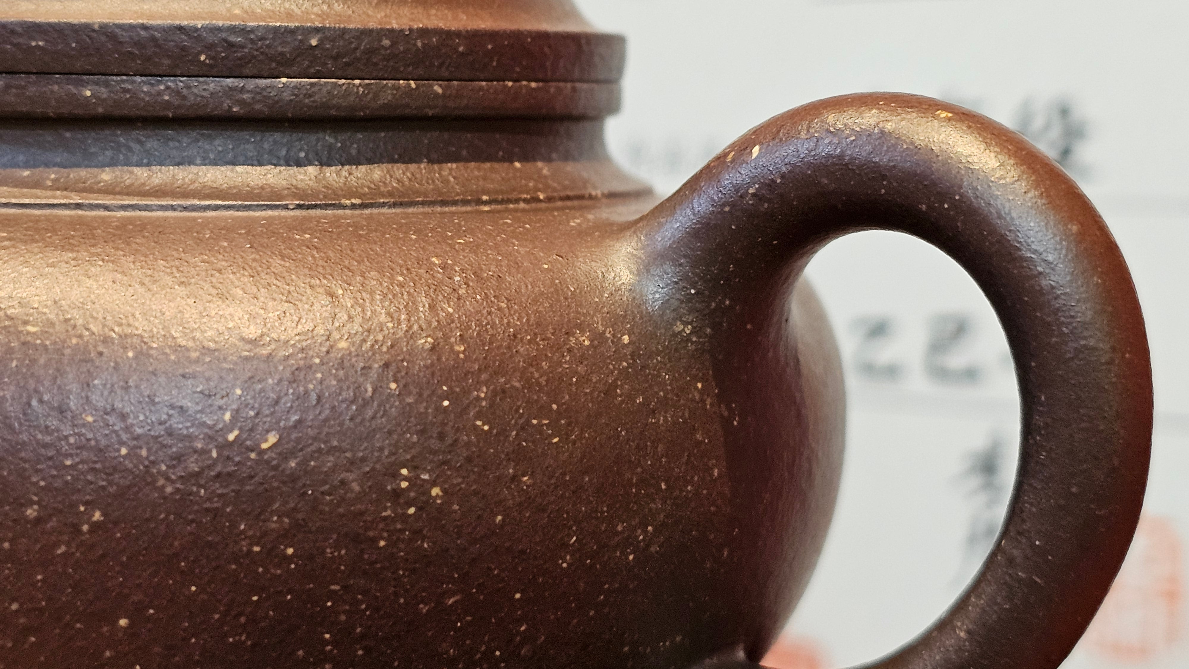 《宫灯》"Gong Deng", 240.5ml, Qing Hui Duan Ni 青灰段泥 ~ Crafted by L3A Consummate Master Artist Li Yan Ru 李艳如 ~ Congratulations to Mr T.L.! 2344hrs 2nd August 2025, Singapore🇸🇬!