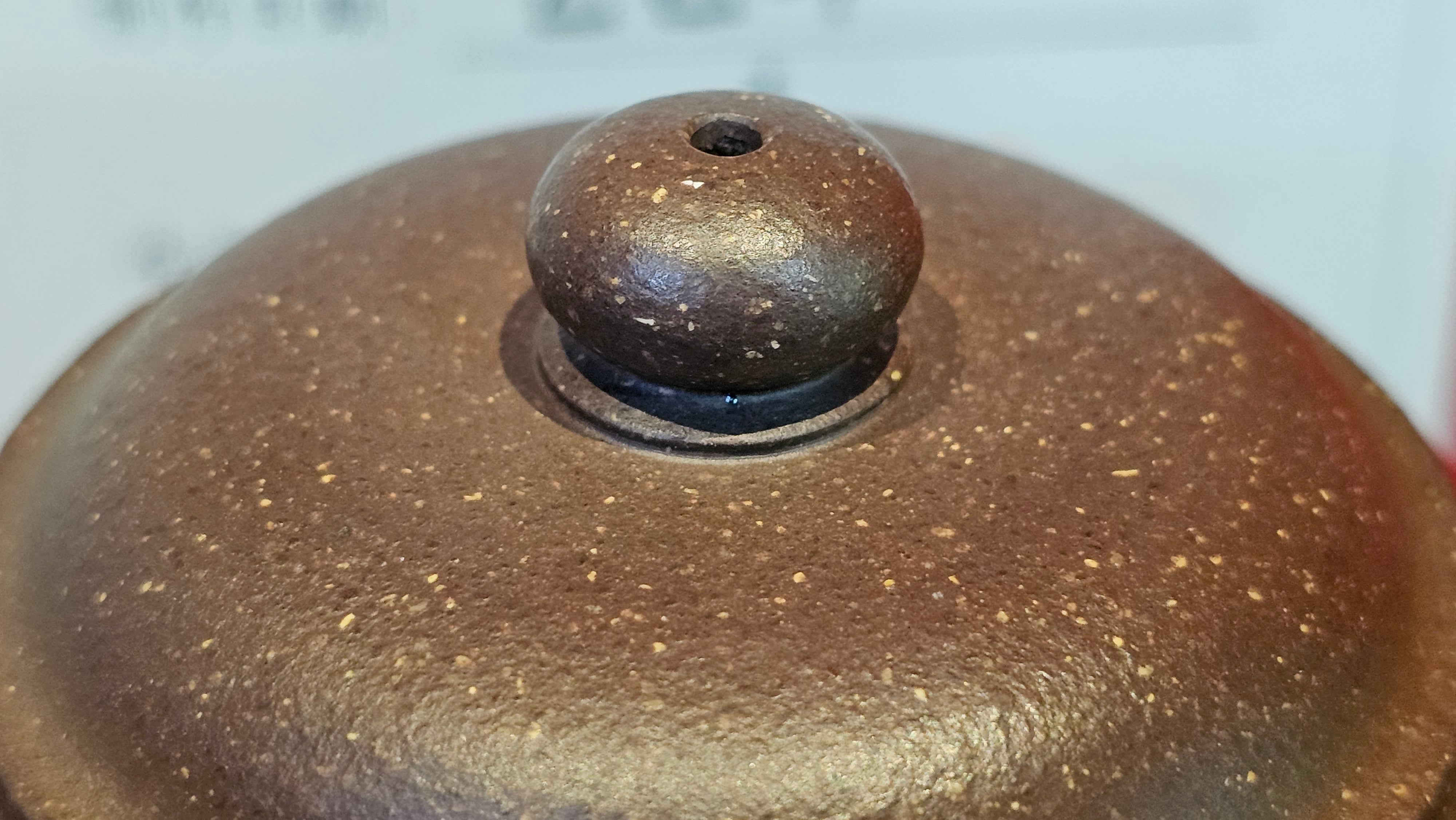 《宫灯》"Gong Deng", 240.5ml, Qing Hui Duan Ni 青灰段泥 ~ Crafted by L3A Consummate Master Artist Li Yan Ru 李艳如 ~ Congratulations to Mr T.L.! 2344hrs 2nd August 2025, Singapore🇸🇬!