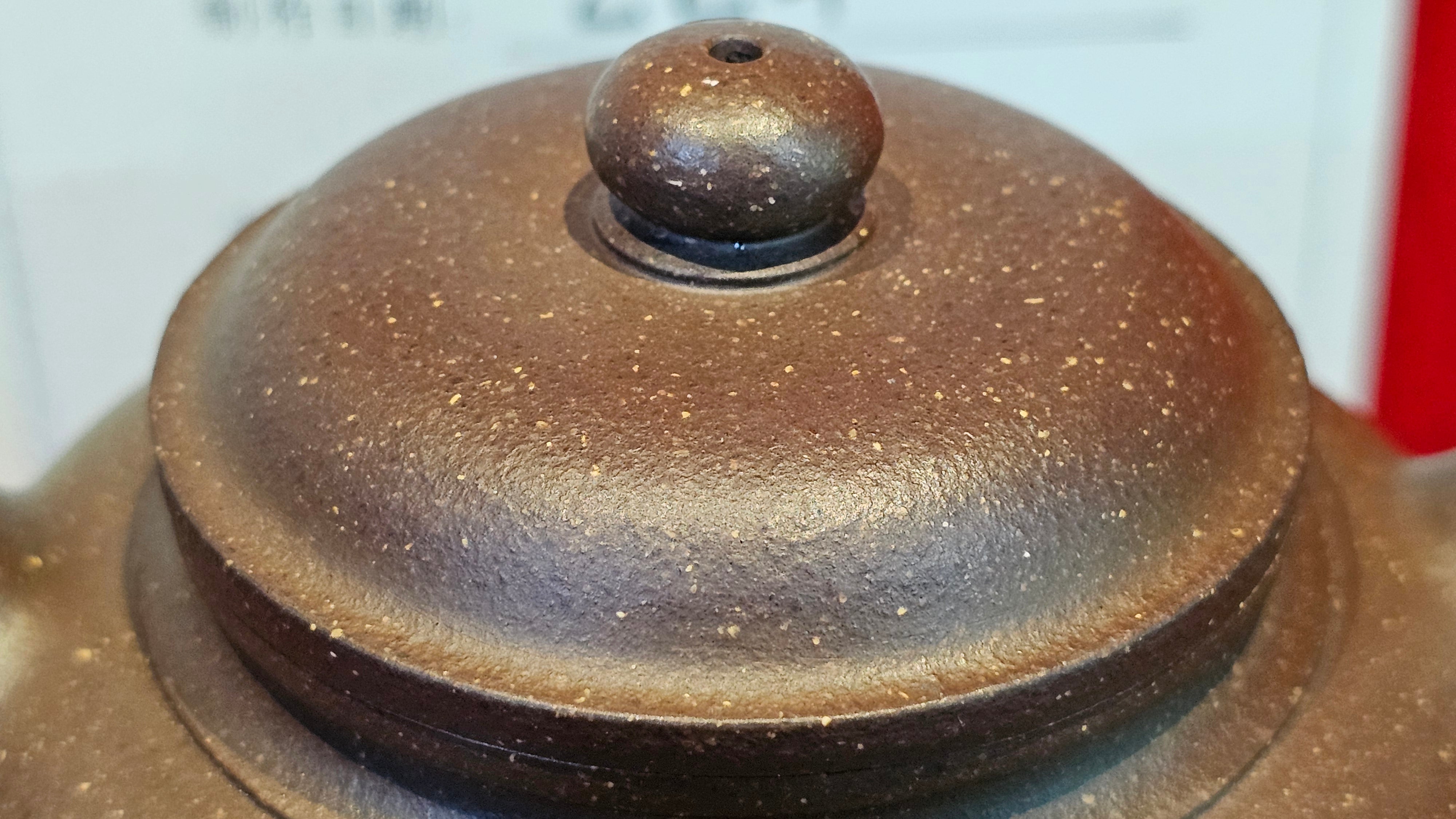 《宫灯》"Gong Deng", 240.5ml, Qing Hui Duan Ni 青灰段泥 ~ Crafted by L3A Consummate Master Artist Li Yan Ru 李艳如 ~ Congratulations to Mr T.L.! 2344hrs 2nd August 2025, Singapore🇸🇬!