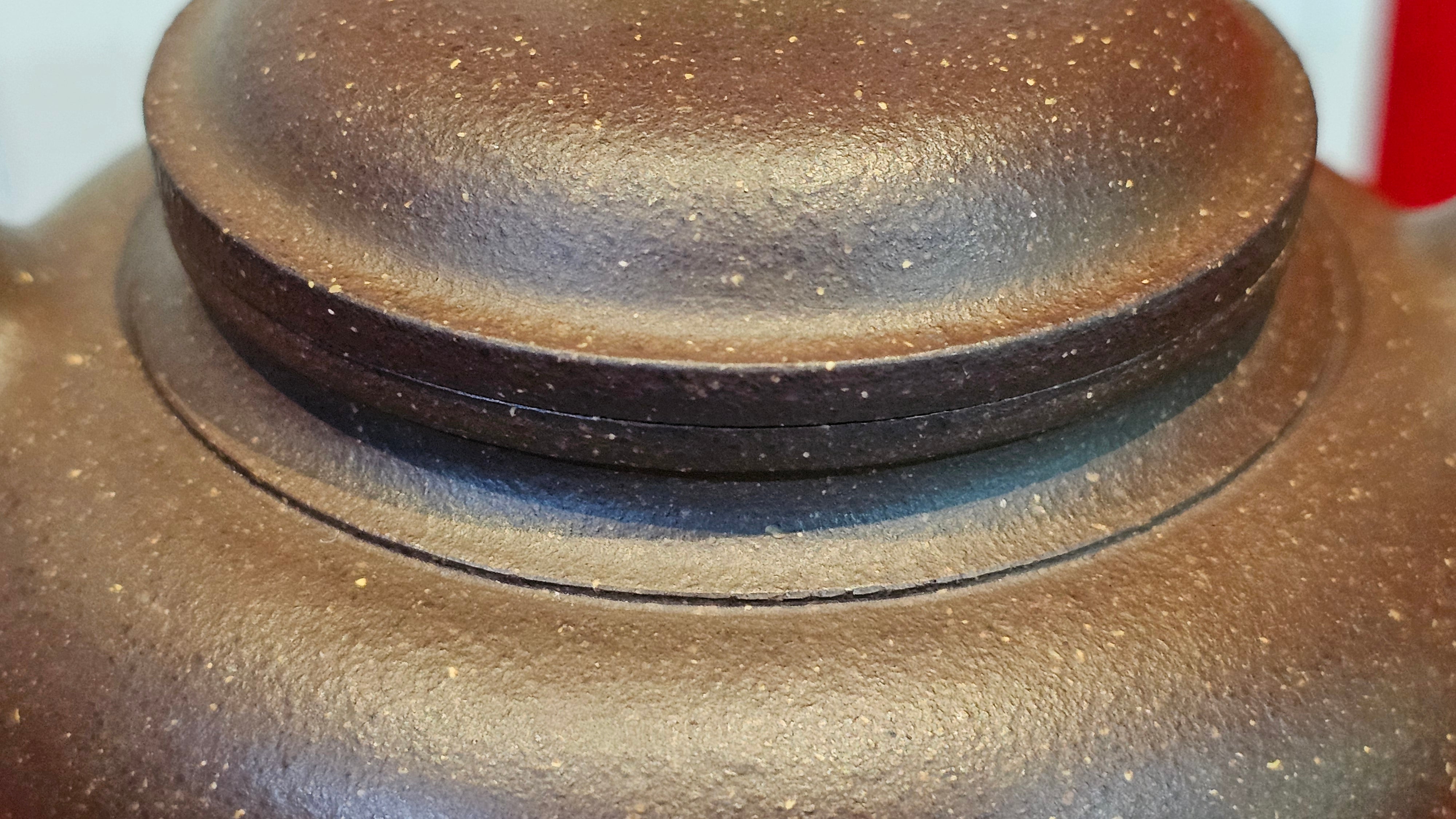 《宫灯》"Gong Deng", 240.5ml, Qing Hui Duan Ni 青灰段泥 ~ Crafted by L3A Consummate Master Artist Li Yan Ru 李艳如 ~ Congratulations to Mr T.L.! 2344hrs 2nd August 2025, Singapore🇸🇬!