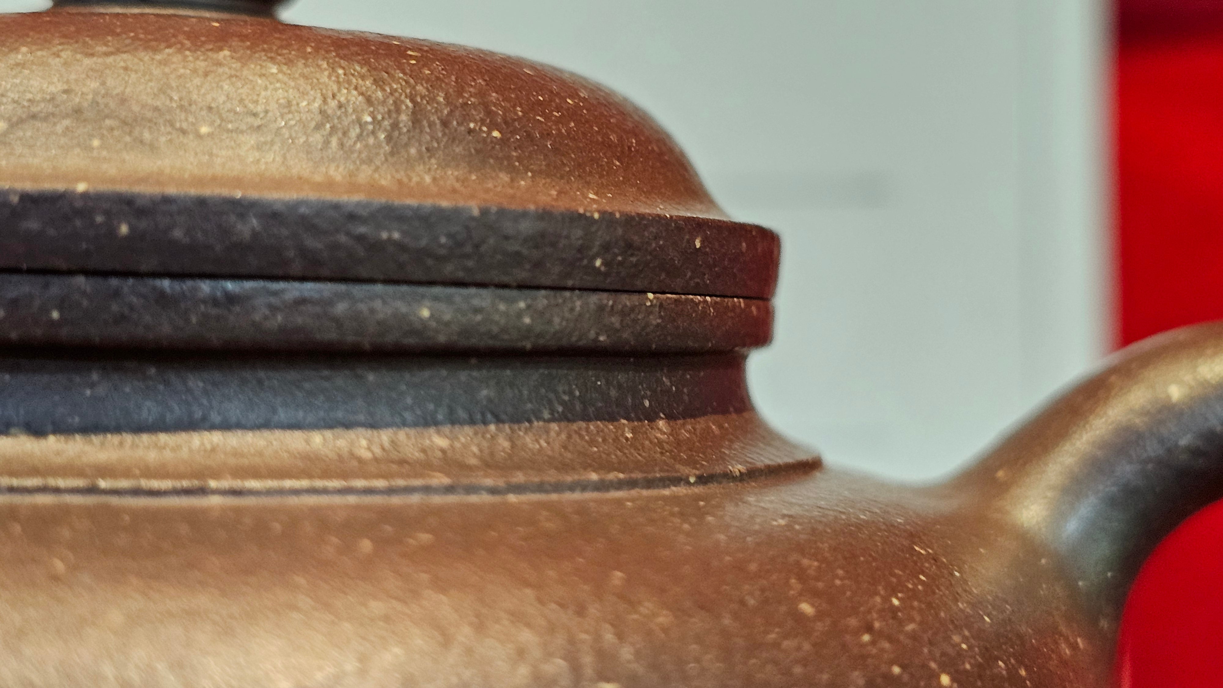 《宫灯》"Gong Deng", 240.5ml, Qing Hui Duan Ni 青灰段泥 ~ Crafted by L3A Consummate Master Artist Li Yan Ru 李艳如 ~ Congratulations to Mr T.L.! 2344hrs 2nd August 2025, Singapore🇸🇬!