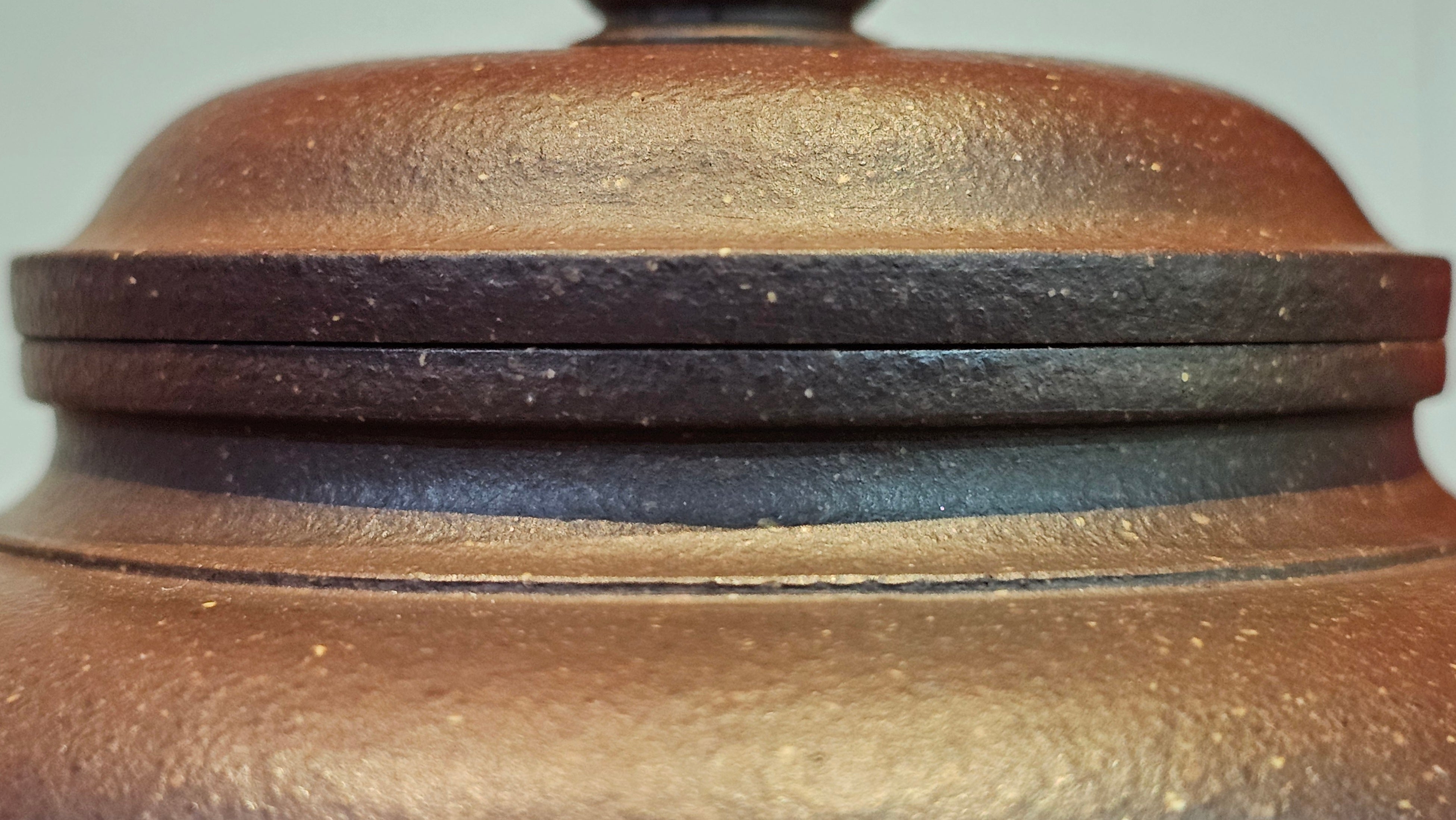 《宫灯》"Gong Deng", 240.5ml, Qing Hui Duan Ni 青灰段泥 ~ Crafted by L3A Consummate Master Artist Li Yan Ru 李艳如 ~ Congratulations to Mr T.L.! 2344hrs 2nd August 2025, Singapore🇸🇬!