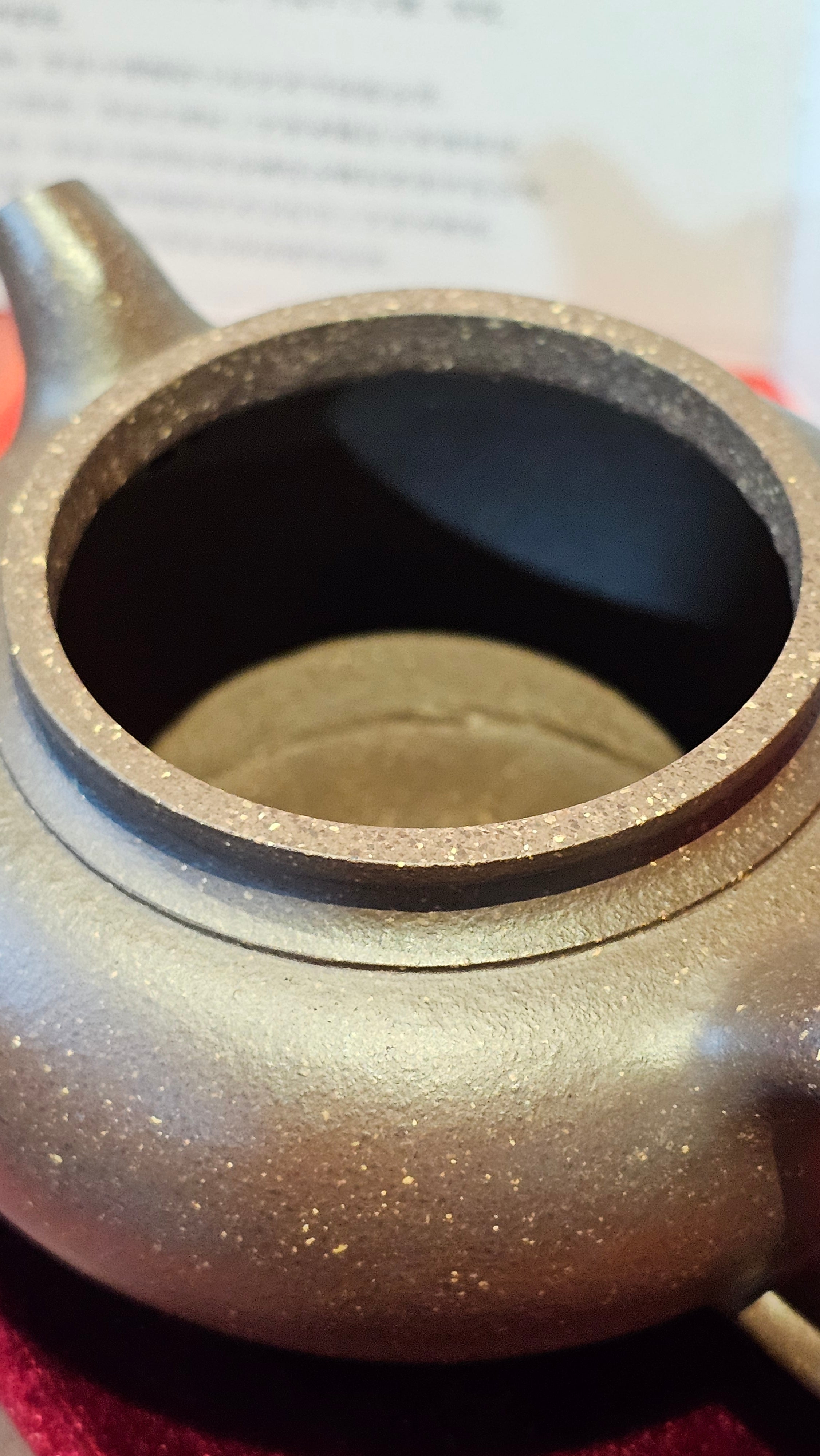 《宫灯》"Gong Deng", 240.5ml, Qing Hui Duan Ni 青灰段泥 ~ Crafted by L3A Consummate Master Artist Li Yan Ru 李艳如 ~ Congratulations to Mr T.L.! 2344hrs 2nd August 2025, Singapore🇸🇬!