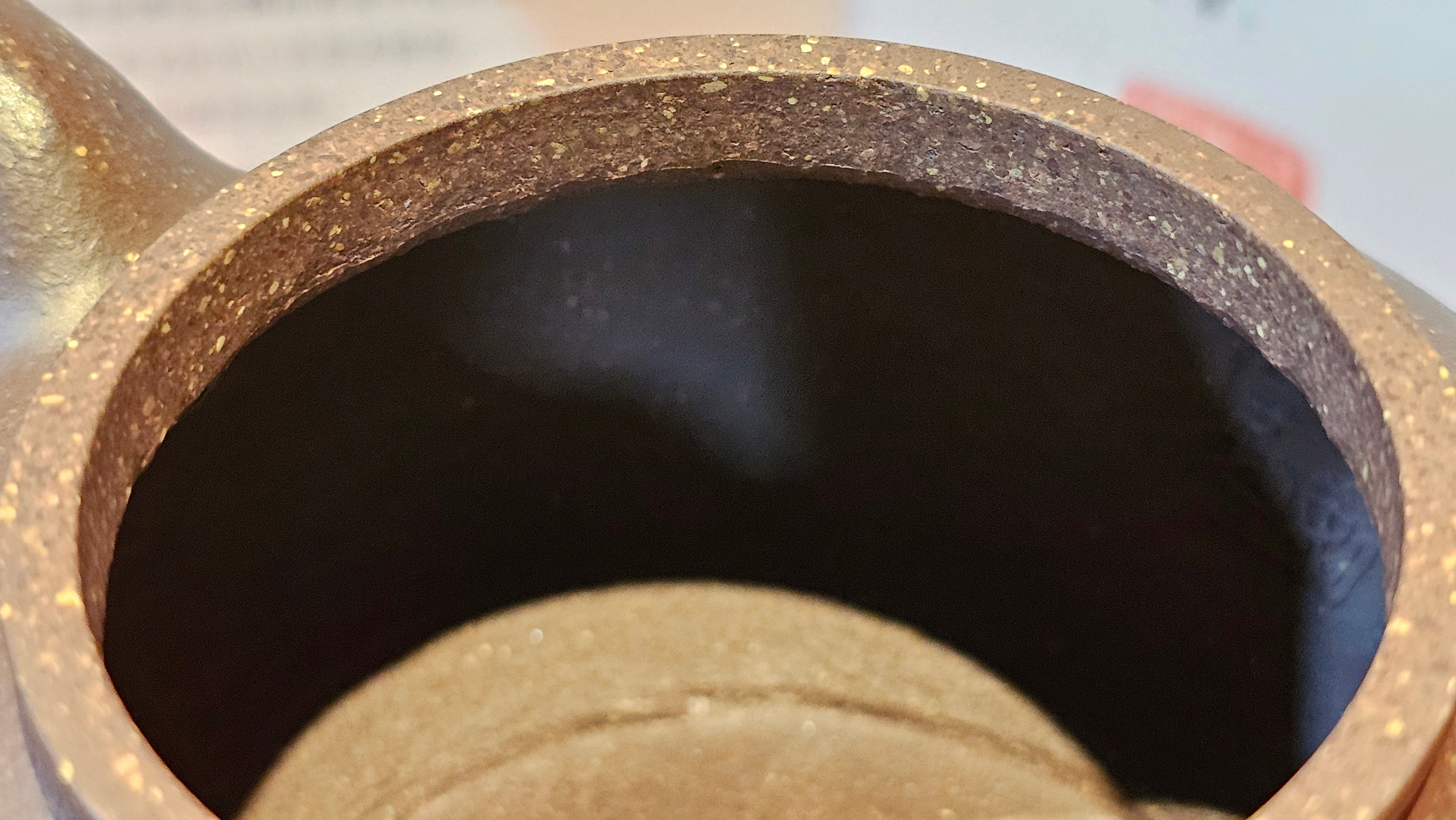 《宫灯》"Gong Deng", 240.5ml, Qing Hui Duan Ni 青灰段泥 ~ Crafted by L3A Consummate Master Artist Li Yan Ru 李艳如 ~ Congratulations to Mr T.L.! 2344hrs 2nd August 2025, Singapore🇸🇬!