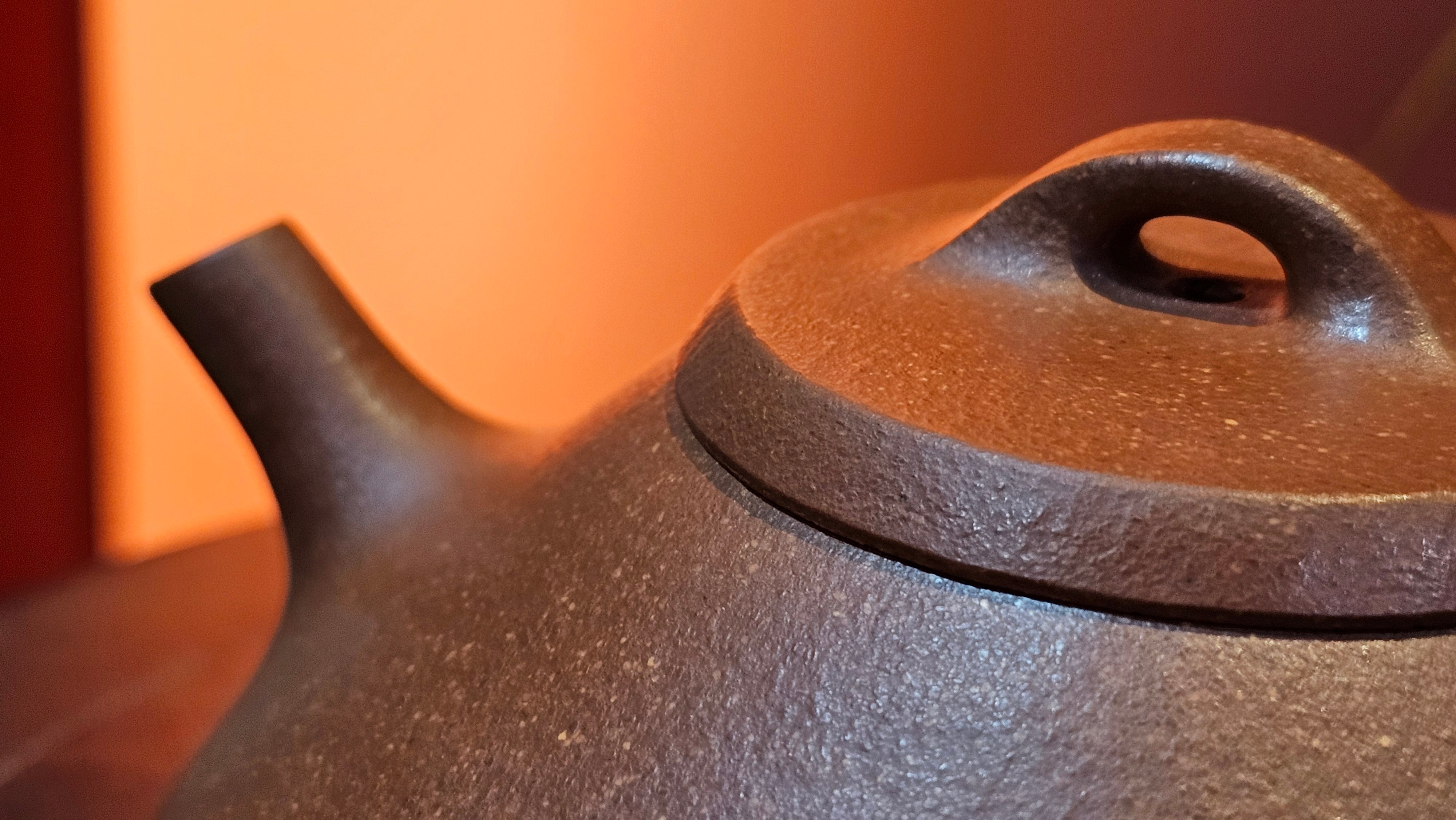 He Piao 合瓢, 146.2ml, Hong Jiang Po Ni 红降坡泥, by Craftsman Chen Gui Zhi 陈桂枝。(Red JiangPoNi is rarer than Yellow JiangPoNi, XiaoMeiYao ZhuNi & ZhaoZhuang ZhuNi) ~ Congratulations to Ms T.O.!, 1329hrs 2nd August 2025, Inverness, FL!