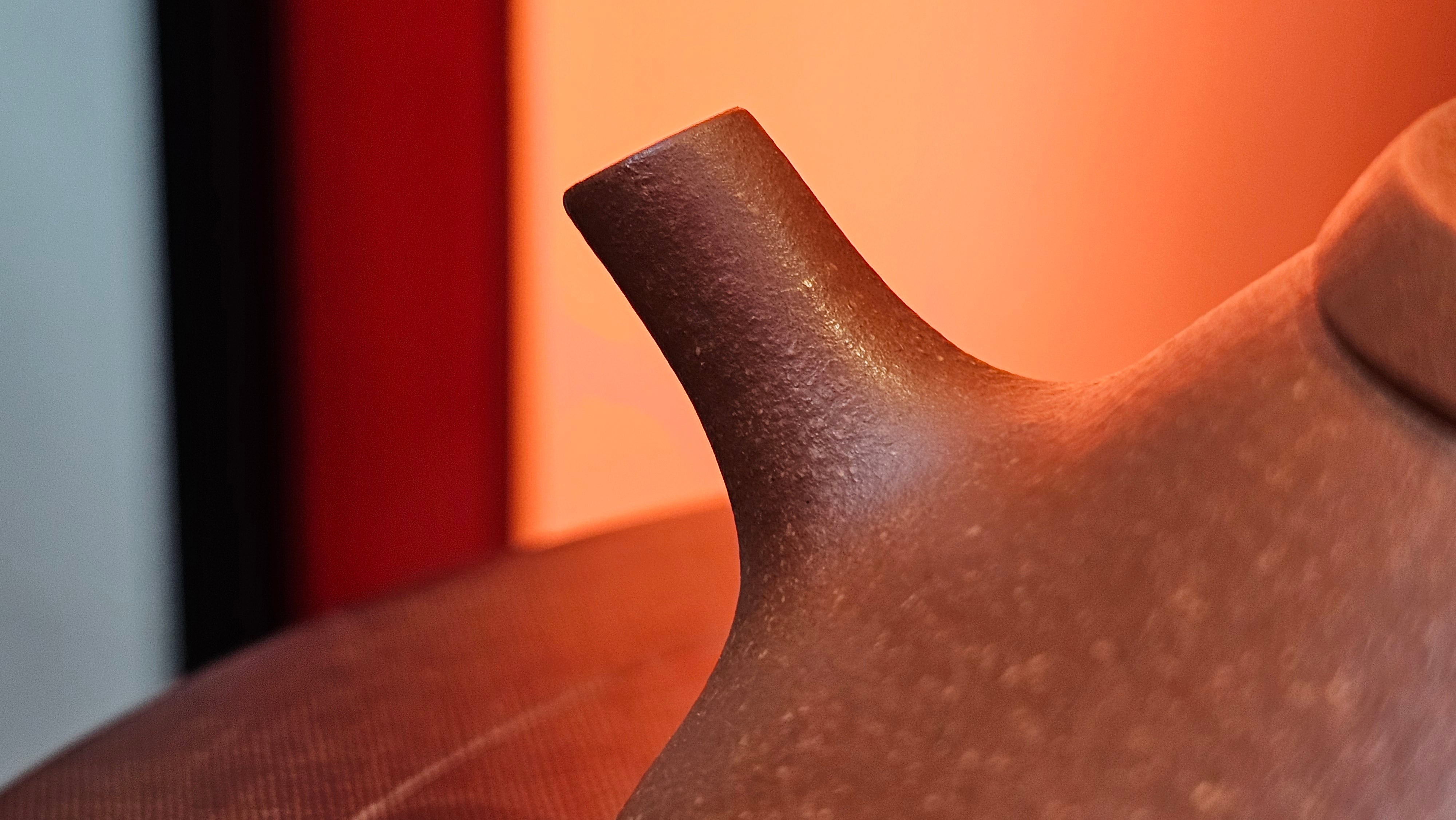 He Piao 合瓢, 146.2ml, Hong Jiang Po Ni 红降坡泥, by Craftsman Chen Gui Zhi 陈桂枝。(Red JiangPoNi is rarer than Yellow JiangPoNi, XiaoMeiYao ZhuNi & ZhaoZhuang ZhuNi) ~ Congratulations to Ms T.O.!, 1329hrs 2nd August 2025, Inverness, FL!