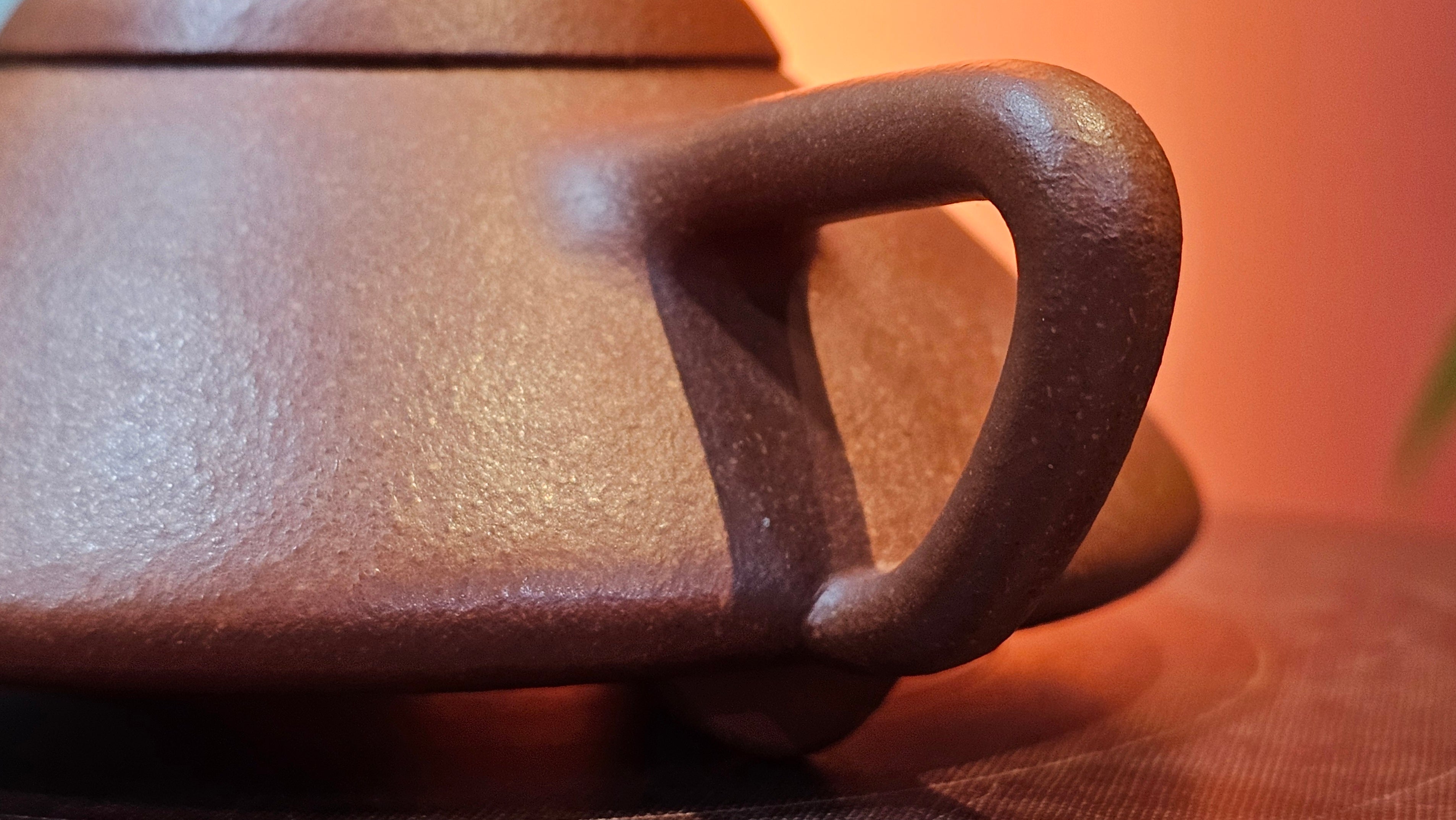 He Piao 合瓢, 146.2ml, Hong Jiang Po Ni 红降坡泥, by Craftsman Chen Gui Zhi 陈桂枝。(Red JiangPoNi is rarer than Yellow JiangPoNi, XiaoMeiYao ZhuNi & ZhaoZhuang ZhuNi) ~ Congratulations to Ms T.O.!, 1329hrs 2nd August 2025, Inverness, FL!