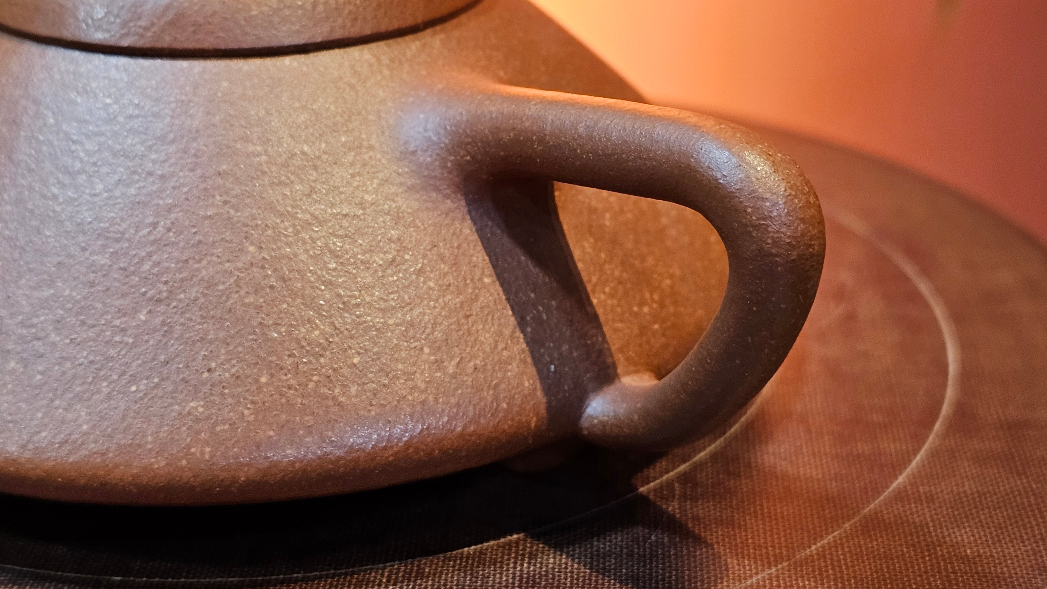 He Piao 合瓢, 146.2ml, Hong Jiang Po Ni 红降坡泥, by Craftsman Chen Gui Zhi 陈桂枝。(Red JiangPoNi is rarer than Yellow JiangPoNi, XiaoMeiYao ZhuNi & ZhaoZhuang ZhuNi) ~ Congratulations to Ms T.O.!, 1329hrs 2nd August 2025, Inverness, FL!