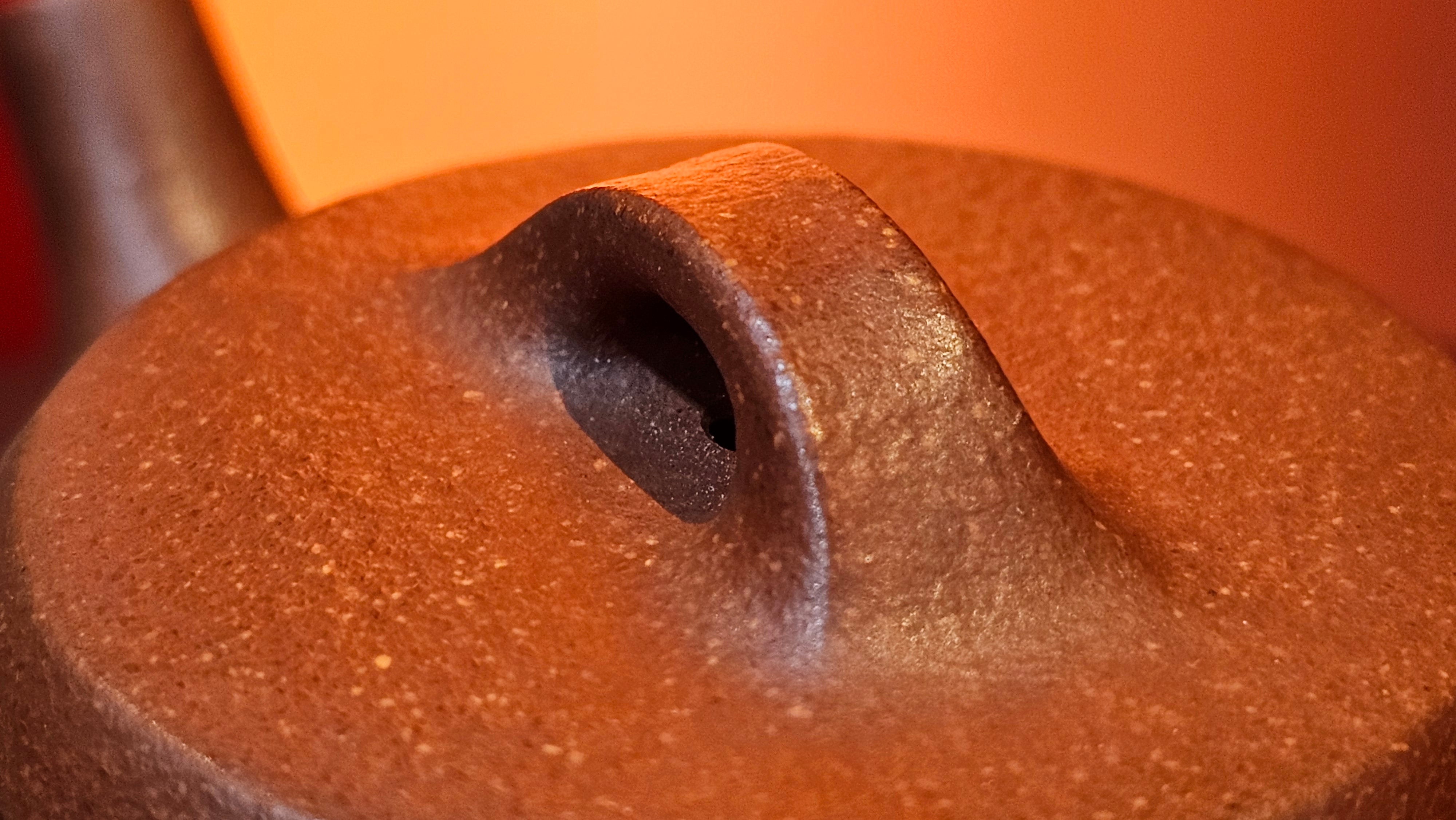 He Piao 合瓢, 146.2ml, Hong Jiang Po Ni 红降坡泥, by Craftsman Chen Gui Zhi 陈桂枝。(Red JiangPoNi is rarer than Yellow JiangPoNi, XiaoMeiYao ZhuNi & ZhaoZhuang ZhuNi) ~ Congratulations to Ms T.O.!, 1329hrs 2nd August 2025, Inverness, FL!