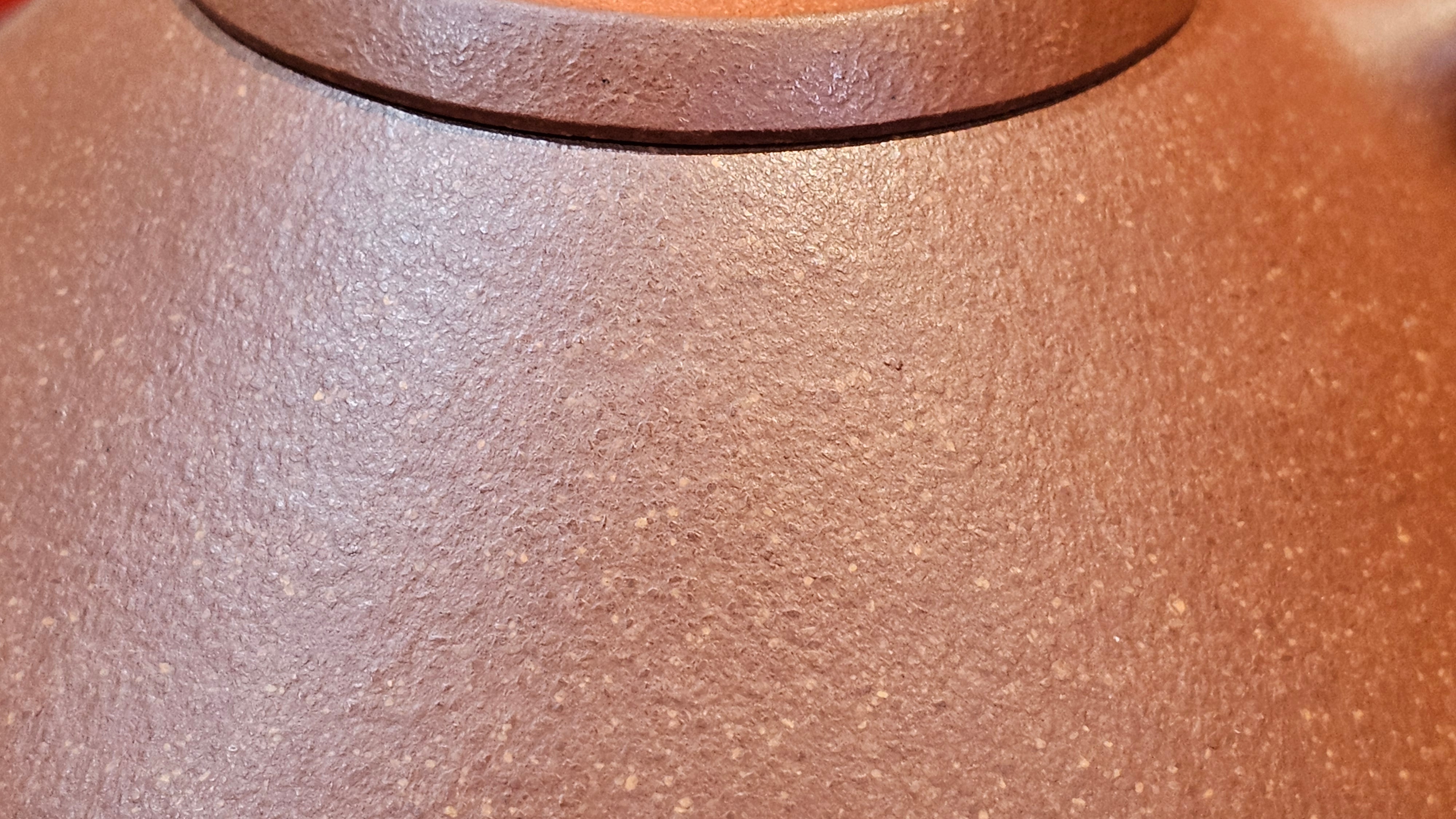 He Piao 合瓢, 146.2ml, Hong Jiang Po Ni 红降坡泥, by Craftsman Chen Gui Zhi 陈桂枝。(Red JiangPoNi is rarer than Yellow JiangPoNi, XiaoMeiYao ZhuNi & ZhaoZhuang ZhuNi) ~ Congratulations to Ms T.O.!, 1329hrs 2nd August 2025, Inverness, FL!