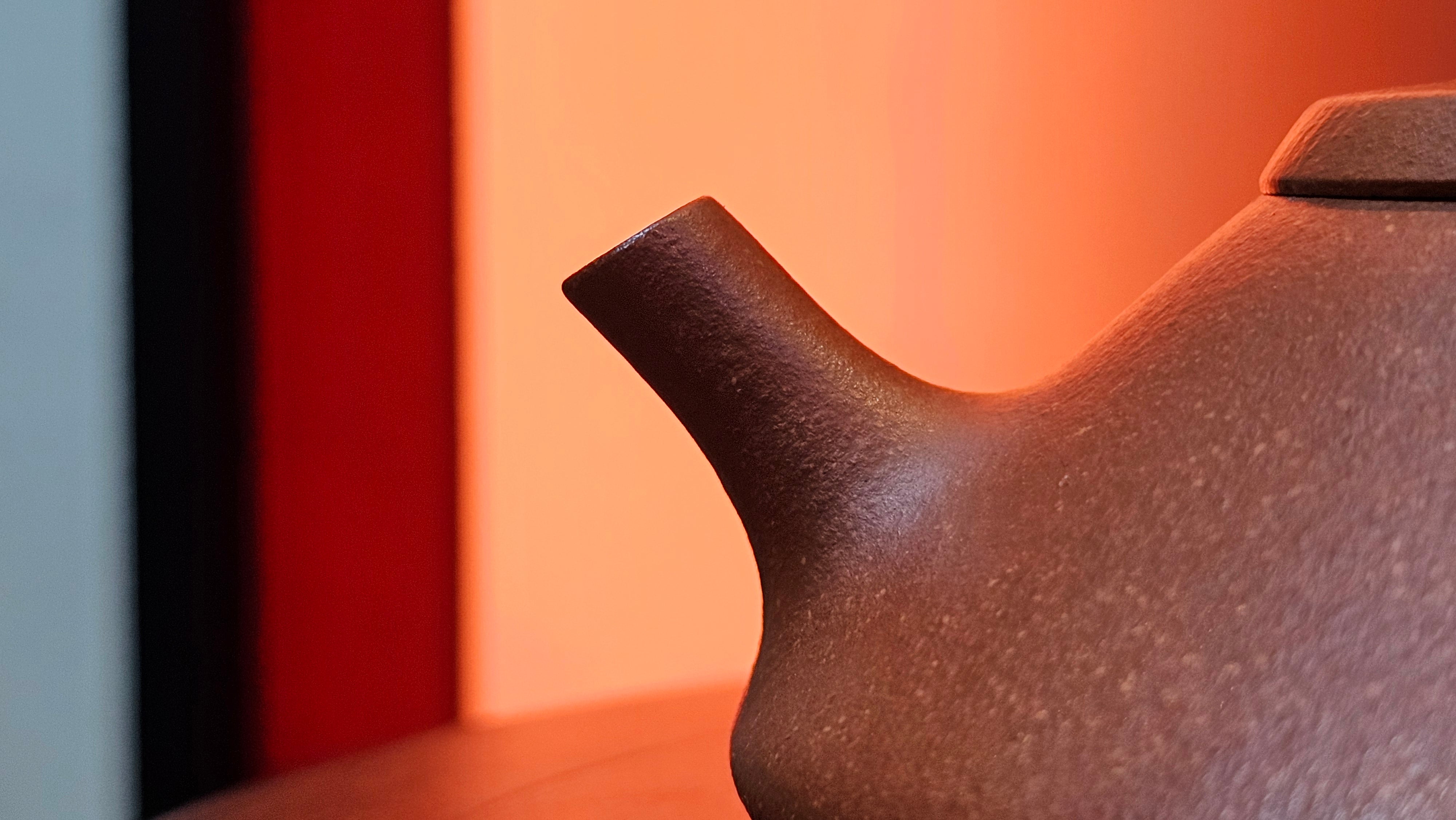 He Piao 合瓢, 146.2ml, Hong Jiang Po Ni 红降坡泥, by Craftsman Chen Gui Zhi 陈桂枝。(Red JiangPoNi is rarer than Yellow JiangPoNi, XiaoMeiYao ZhuNi & ZhaoZhuang ZhuNi) ~ Congratulations to Ms T.O.!, 1329hrs 2nd August 2025, Inverness, FL!