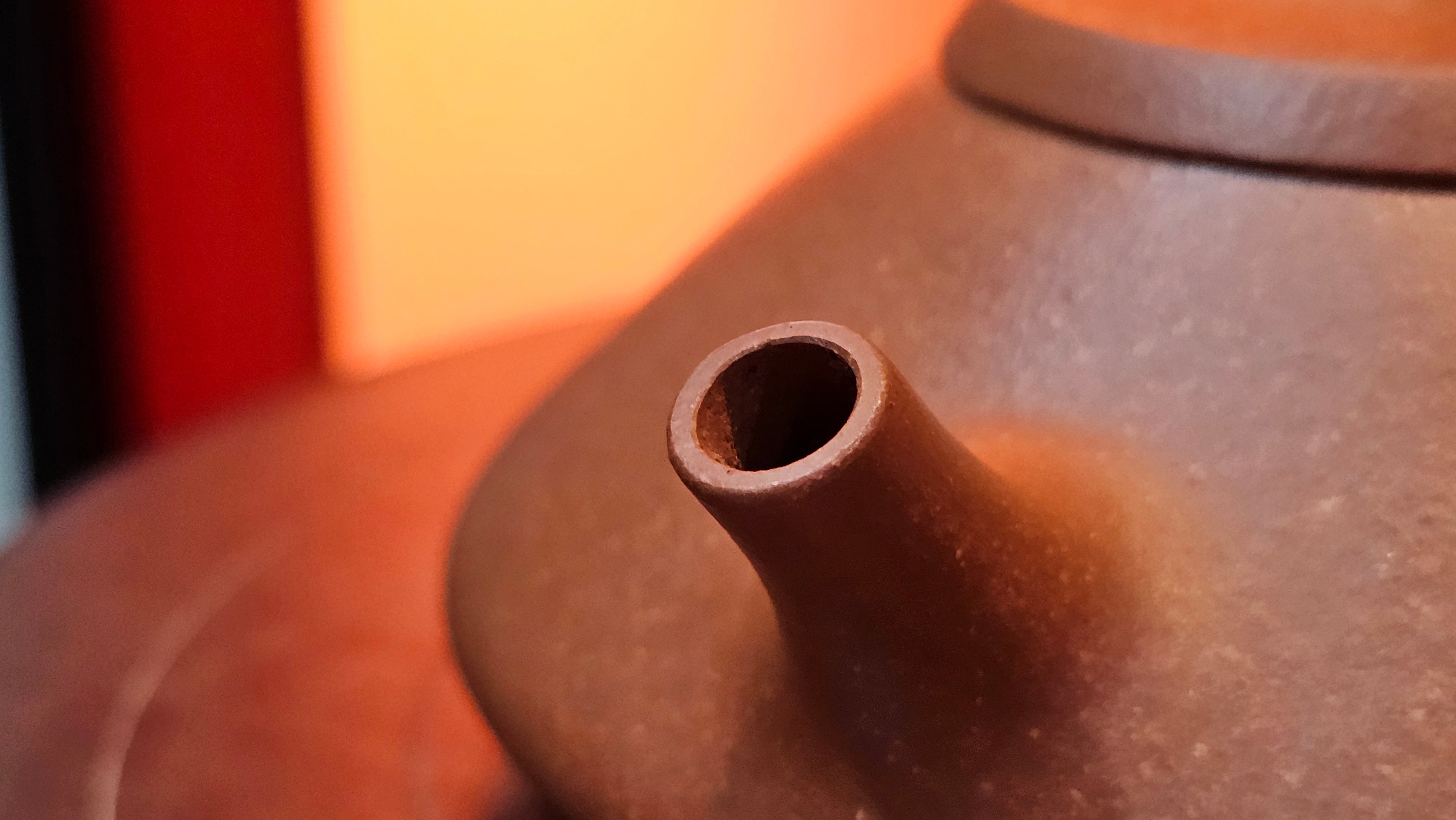 He Piao 合瓢, 146.2ml, Hong Jiang Po Ni 红降坡泥, by Craftsman Chen Gui Zhi 陈桂枝。(Red JiangPoNi is rarer than Yellow JiangPoNi, XiaoMeiYao ZhuNi & ZhaoZhuang ZhuNi) ~ Congratulations to Ms T.O.!, 1329hrs 2nd August 2025, Inverness, FL!