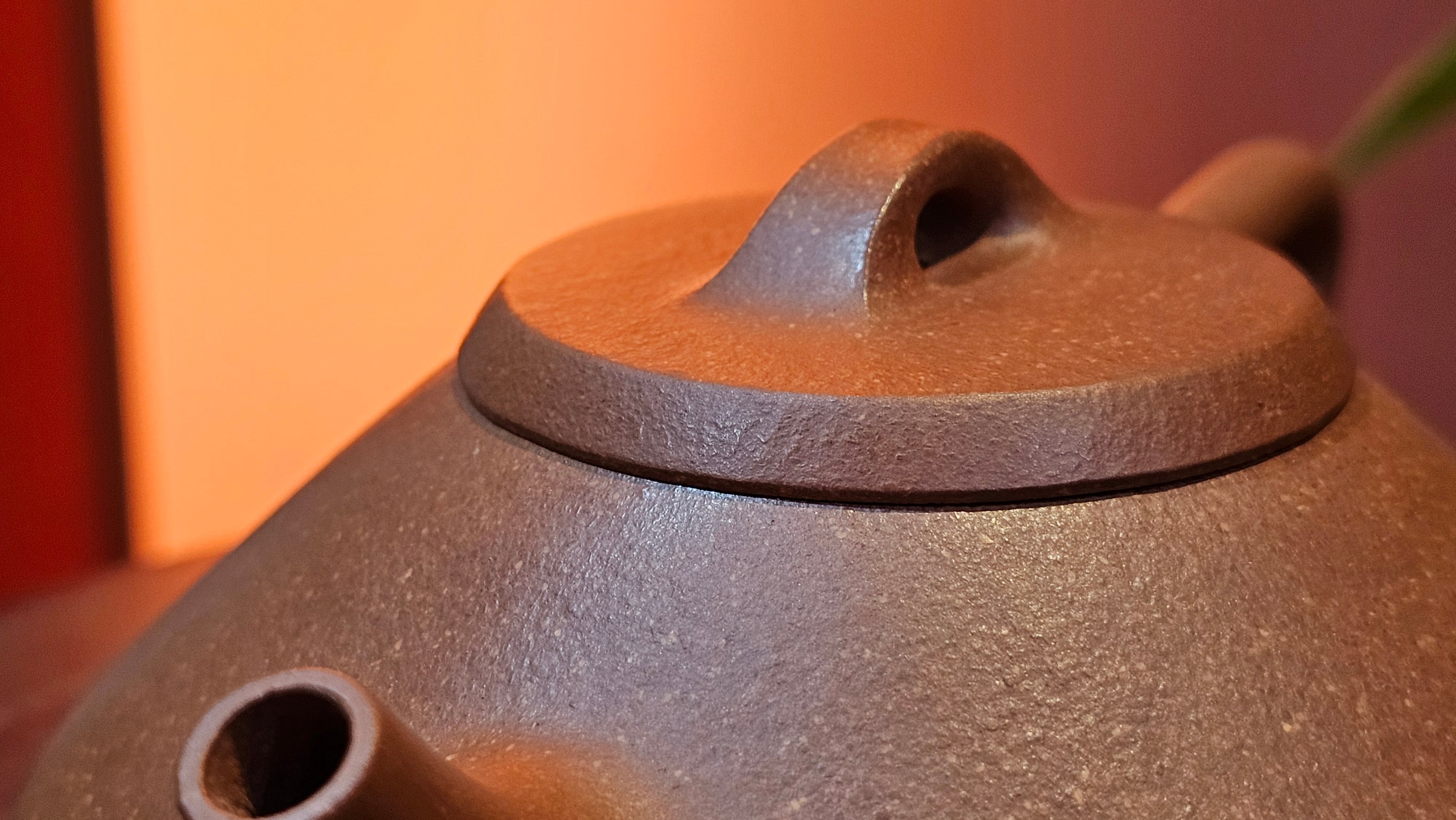 He Piao 合瓢, 146.2ml, Hong Jiang Po Ni 红降坡泥, by Craftsman Chen Gui Zhi 陈桂枝。(Red JiangPoNi is rarer than Yellow JiangPoNi, XiaoMeiYao ZhuNi & ZhaoZhuang ZhuNi) ~ Congratulations to Ms T.O.!, 1329hrs 2nd August 2025, Inverness, FL!