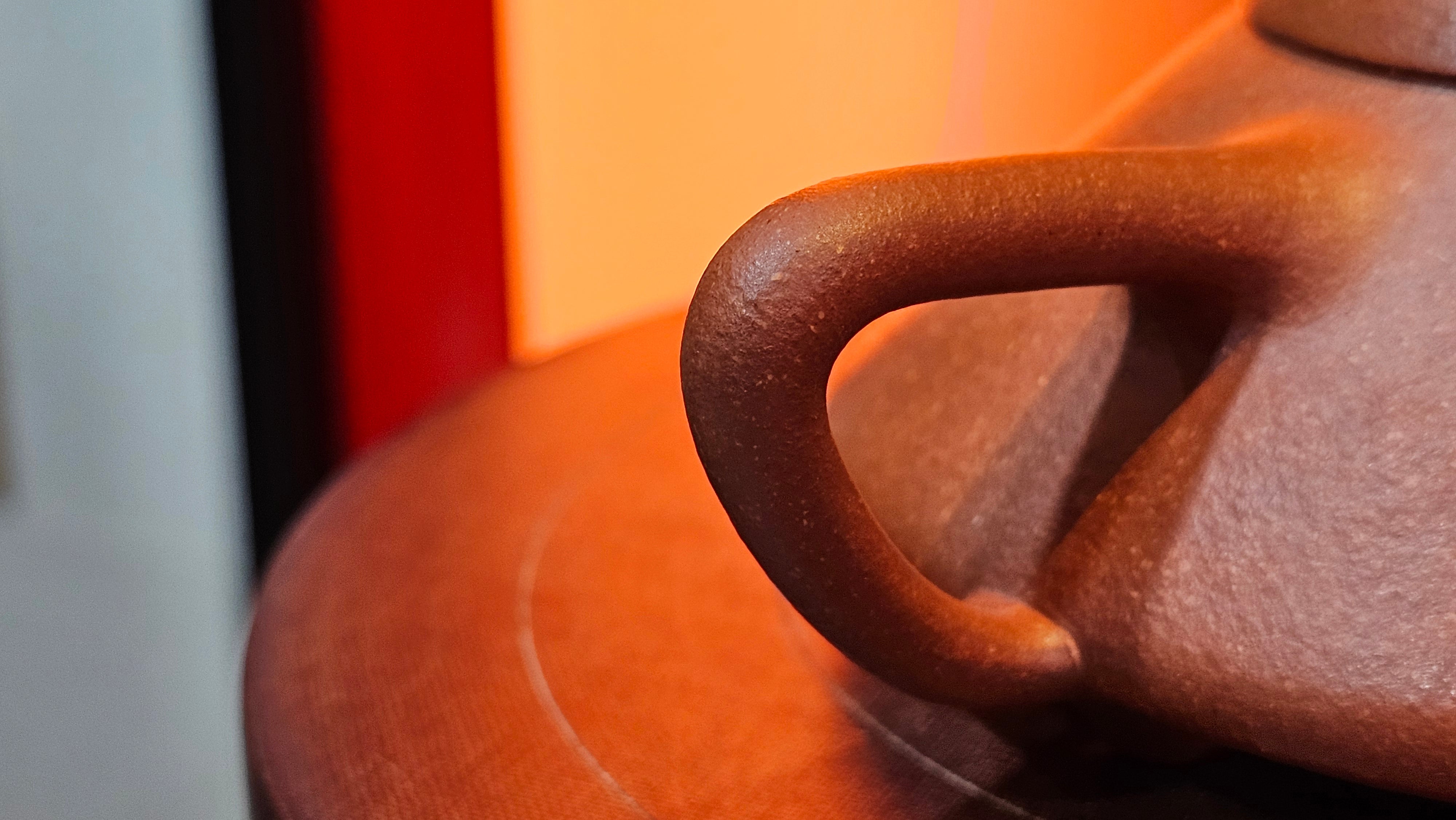 He Piao 合瓢, 146.2ml, Hong Jiang Po Ni 红降坡泥, by Craftsman Chen Gui Zhi 陈桂枝。(Red JiangPoNi is rarer than Yellow JiangPoNi, XiaoMeiYao ZhuNi & ZhaoZhuang ZhuNi) ~ Congratulations to Ms T.O.!, 1329hrs 2nd August 2025, Inverness, FL!