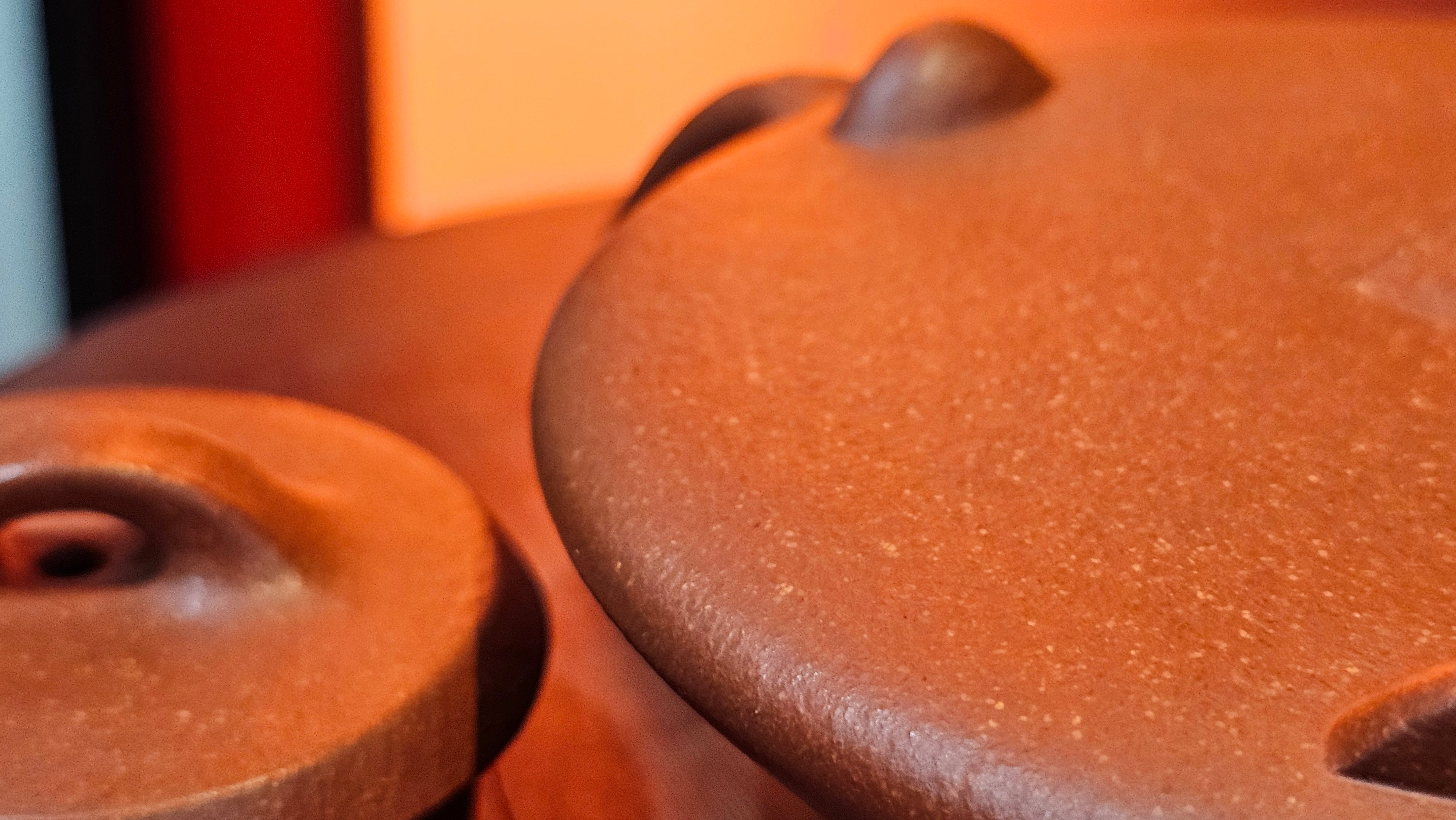 He Piao 合瓢, 146.2ml, Hong Jiang Po Ni 红降坡泥, by Craftsman Chen Gui Zhi 陈桂枝。(Red JiangPoNi is rarer than Yellow JiangPoNi, XiaoMeiYao ZhuNi & ZhaoZhuang ZhuNi) ~ Congratulations to Ms T.O.!, 1329hrs 2nd August 2025, Inverness, FL!