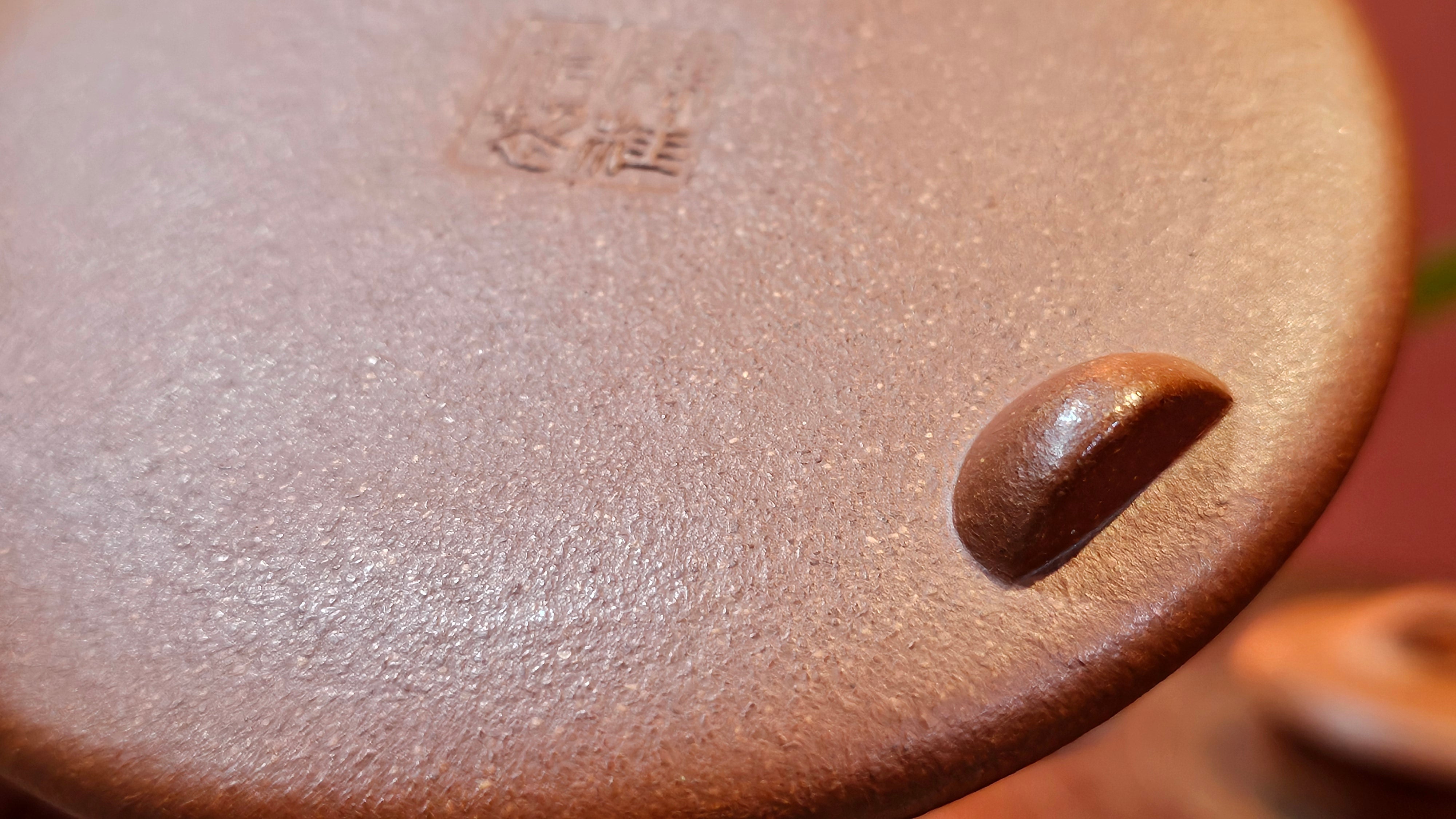 He Piao 合瓢, 146.2ml, Hong Jiang Po Ni 红降坡泥, by Craftsman Chen Gui Zhi 陈桂枝。(Red JiangPoNi is rarer than Yellow JiangPoNi, XiaoMeiYao ZhuNi & ZhaoZhuang ZhuNi) ~ Congratulations to Ms T.O.!, 1329hrs 2nd August 2025, Inverness, FL!