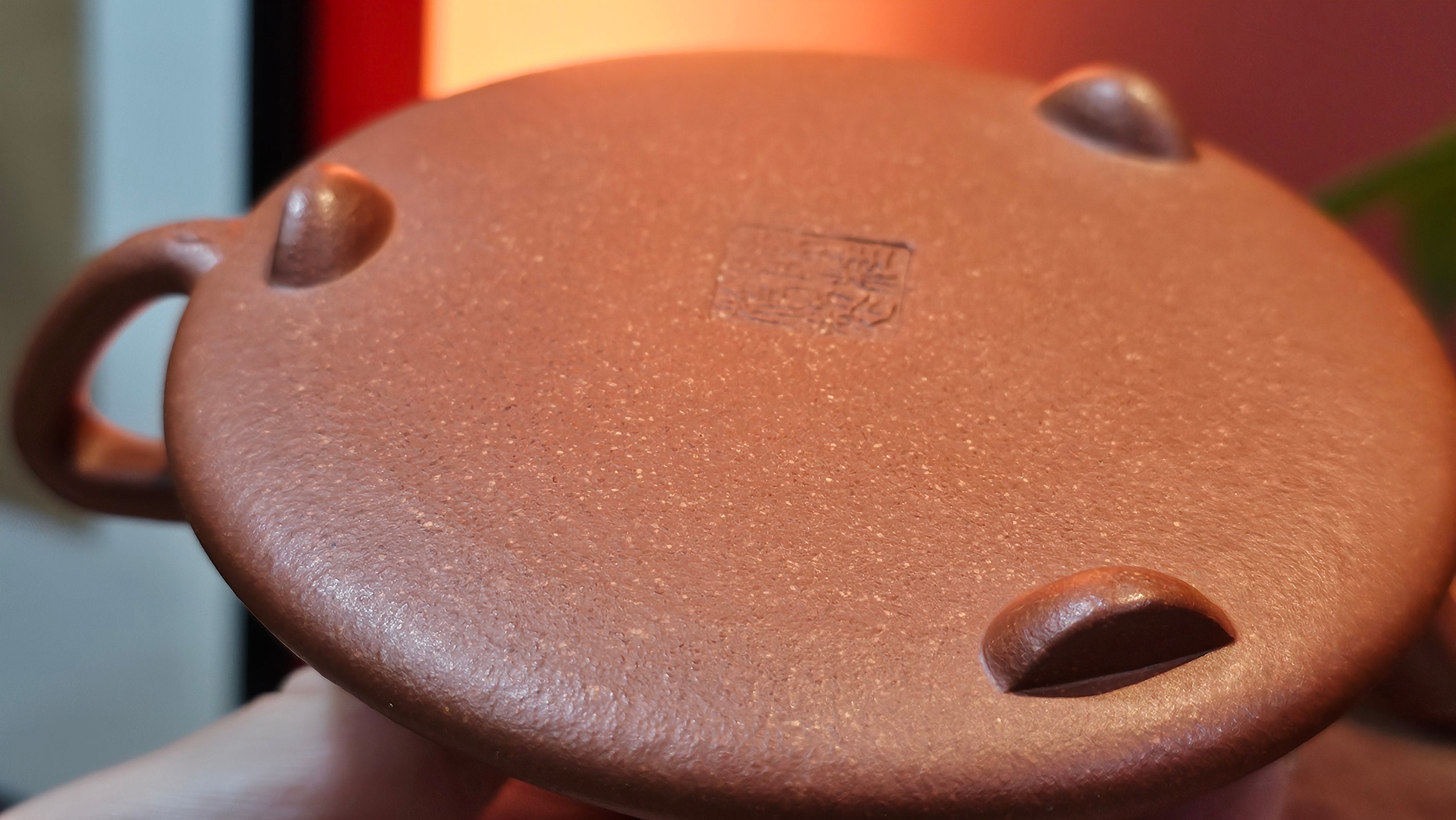 He Piao 合瓢, 146.2ml, Hong Jiang Po Ni 红降坡泥, by Craftsman Chen Gui Zhi 陈桂枝。(Red JiangPoNi is rarer than Yellow JiangPoNi, XiaoMeiYao ZhuNi & ZhaoZhuang ZhuNi) ~ Congratulations to Ms T.O.!, 1329hrs 2nd August 2025, Inverness, FL!