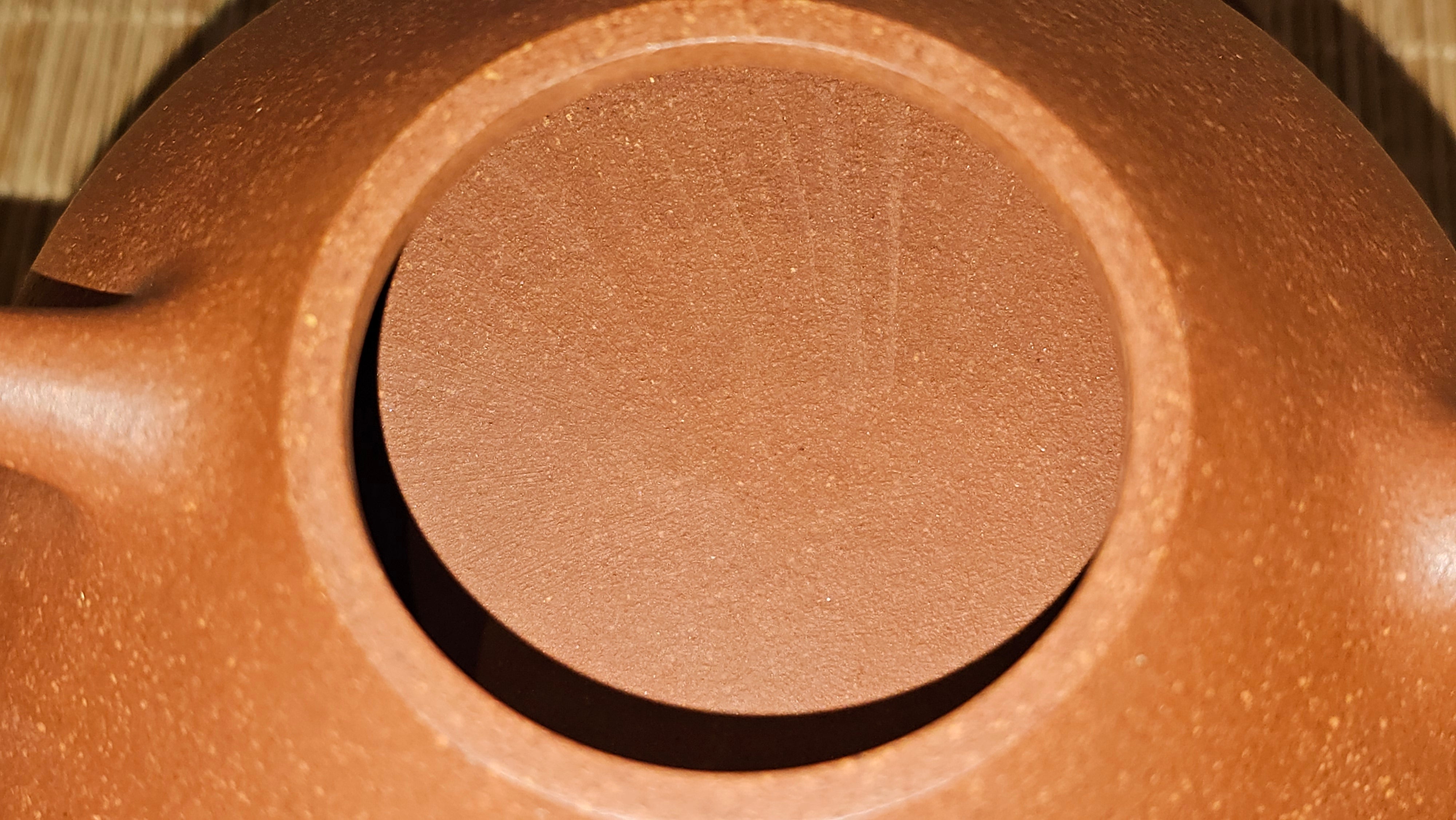 He Piao 合瓢, 146.2ml, Hong Jiang Po Ni 红降坡泥, by Craftsman Chen Gui Zhi 陈桂枝。(Red JiangPoNi is rarer than Yellow JiangPoNi, XiaoMeiYao ZhuNi & ZhaoZhuang ZhuNi) ~ Congratulations to Ms T.O.!, 1329hrs 2nd August 2025, Inverness, FL!