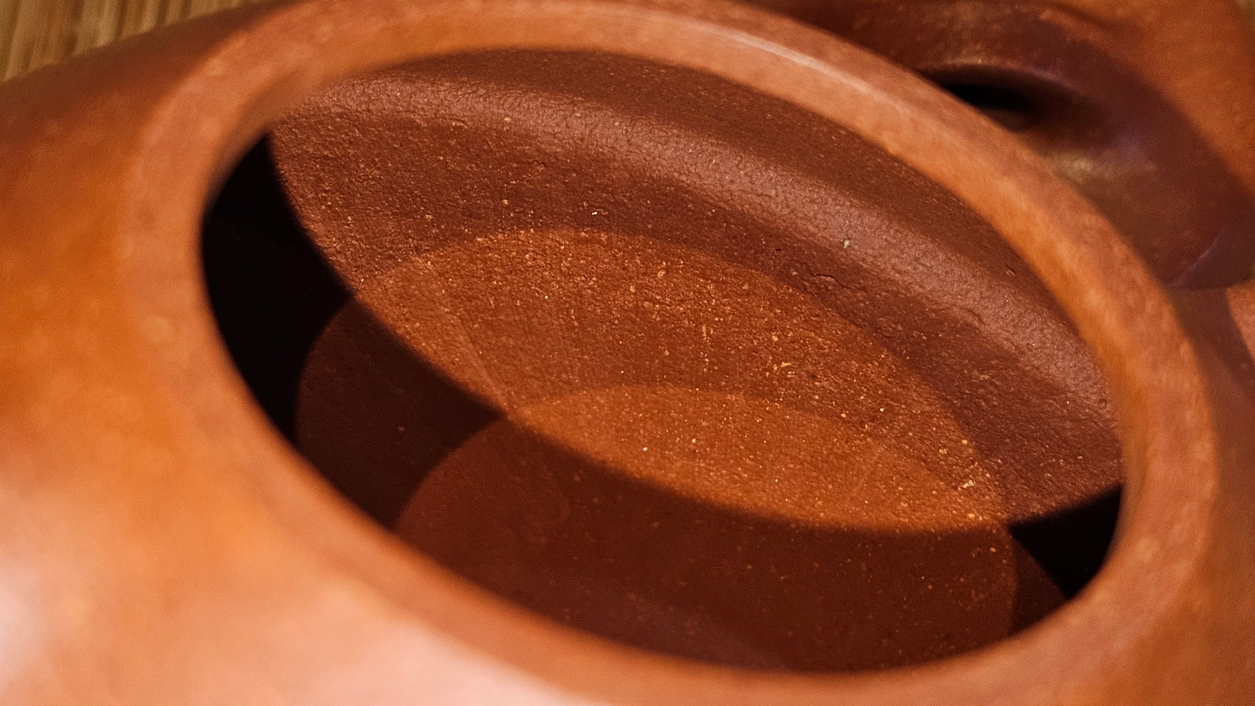 He Piao 合瓢, 146.2ml, Hong Jiang Po Ni 红降坡泥, by Craftsman Chen Gui Zhi 陈桂枝。(Red JiangPoNi is rarer than Yellow JiangPoNi, XiaoMeiYao ZhuNi & ZhaoZhuang ZhuNi) ~ Congratulations to Ms T.O.!, 1329hrs 2nd August 2025, Inverness, FL!