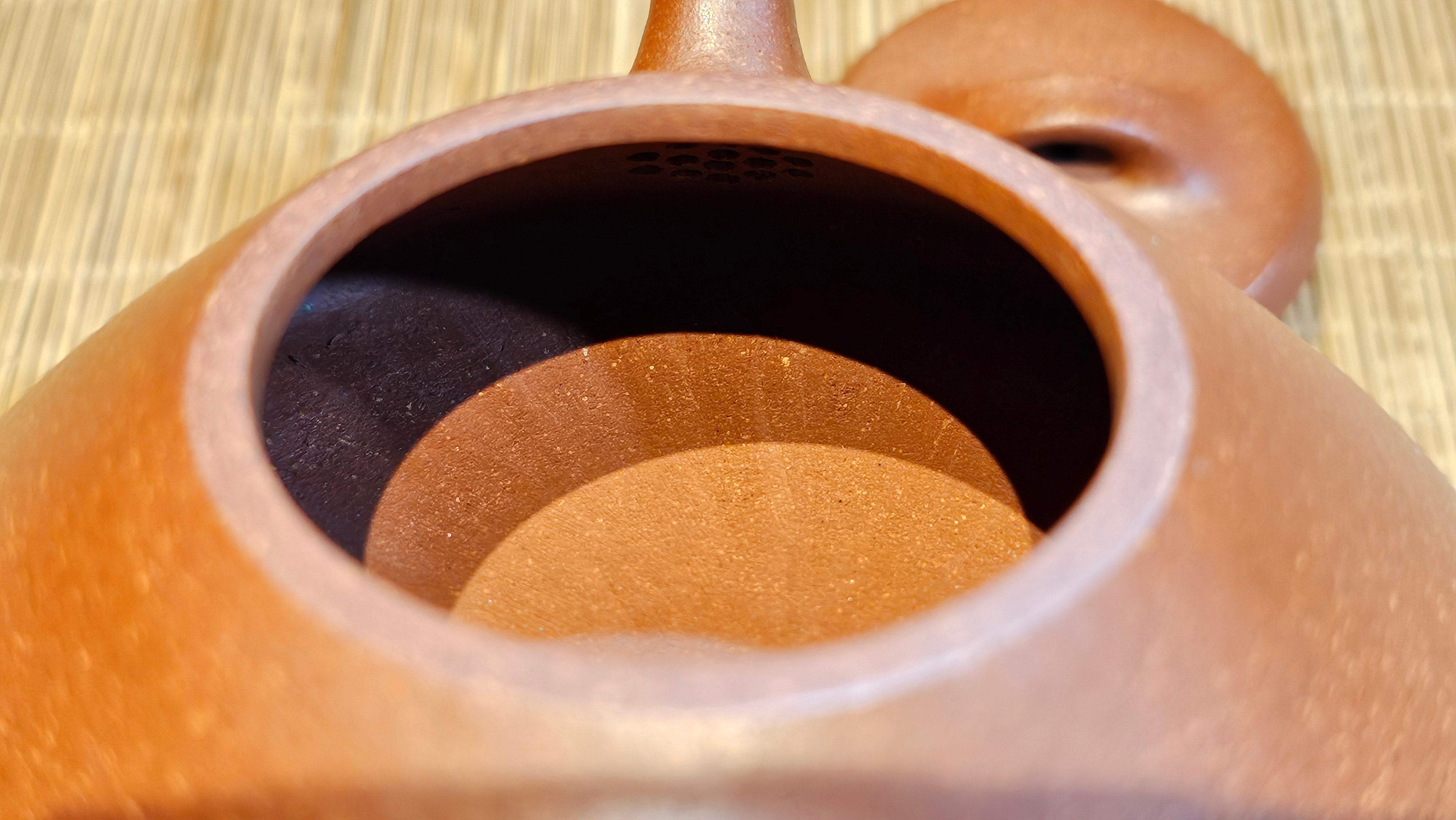 He Piao 合瓢, 146.2ml, Hong Jiang Po Ni 红降坡泥, by Craftsman Chen Gui Zhi 陈桂枝。(Red JiangPoNi is rarer than Yellow JiangPoNi, XiaoMeiYao ZhuNi & ZhaoZhuang ZhuNi) ~ Congratulations to Ms T.O.!, 1329hrs 2nd August 2025, Inverness, FL!