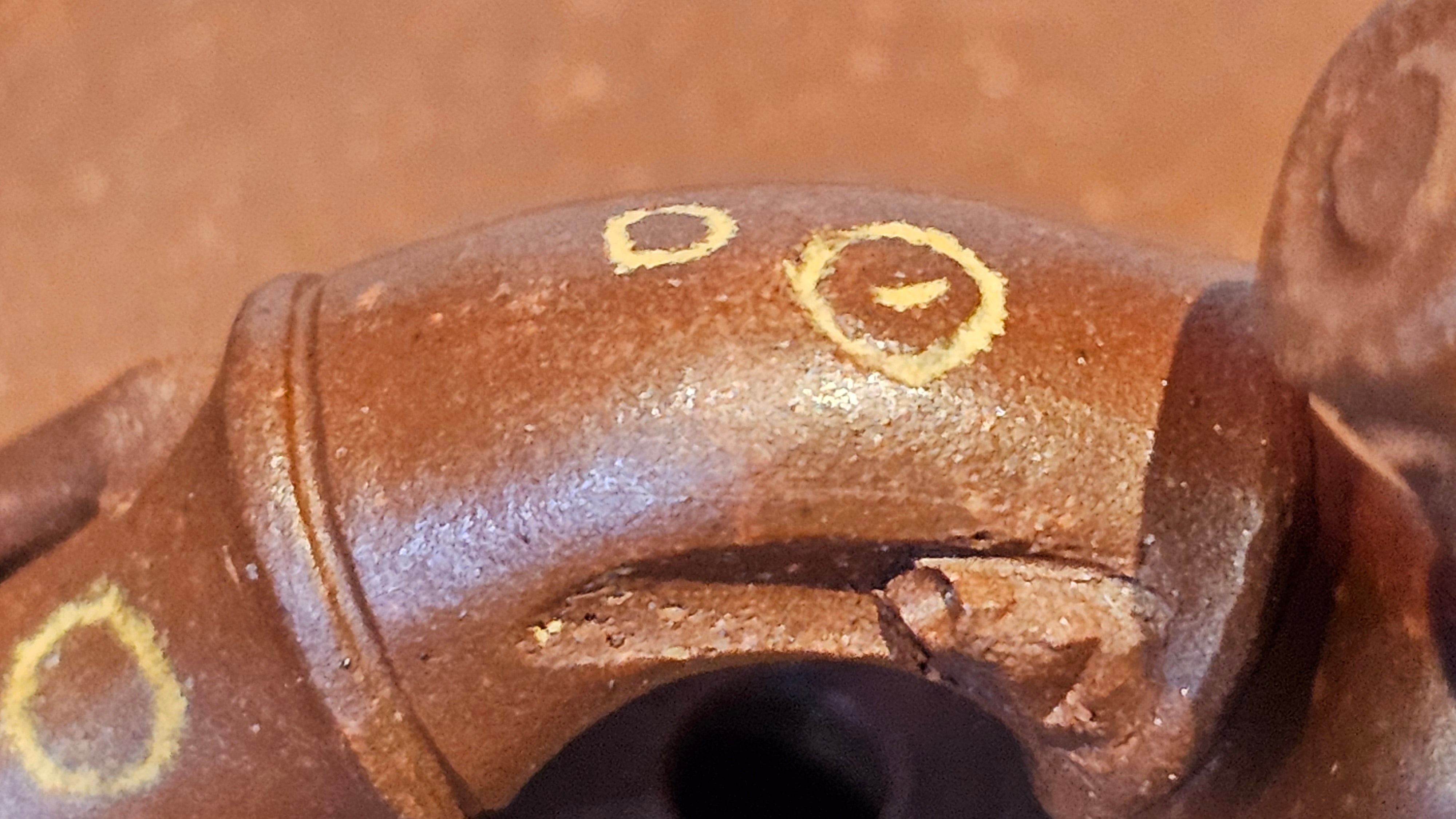 《湘妃竹段》"Xiang Fei Zhu Duan", 240.8ml, Di Cao Qing Zi Ni with Duan Ni Clay embellishments for the characteristic "Xiang Fei Bamboo" Patterns, by L4 Assoc Master Yu Chun Lei 俞春雷 ~ !Congratulations to Mr T.N., 1647hrs 3rd Aug 2025, Mississauga! Canada🇨🇦.