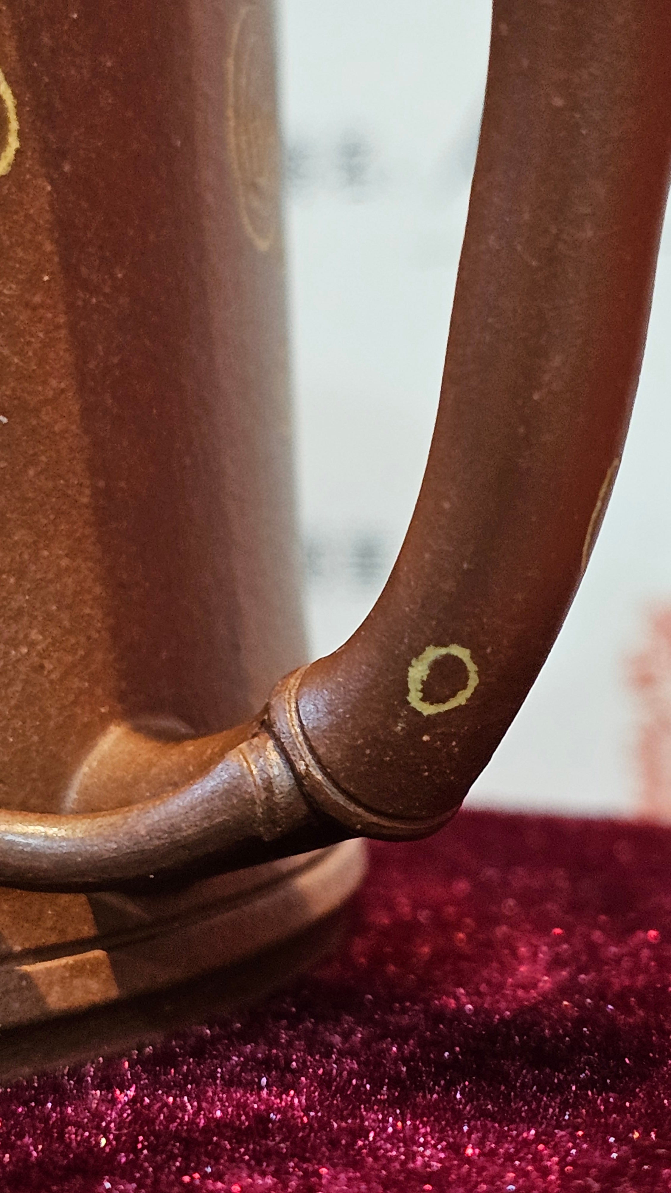 《湘妃竹段》"Xiang Fei Zhu Duan", 240.8ml, Di Cao Qing Zi Ni with Duan Ni Clay embellishments for the characteristic "Xiang Fei Bamboo" Patterns, by L4 Assoc Master Yu Chun Lei 俞春雷 ~ !Congratulations to Mr T.N., 1647hrs 3rd Aug 2025, Mississauga! Canada🇨🇦.