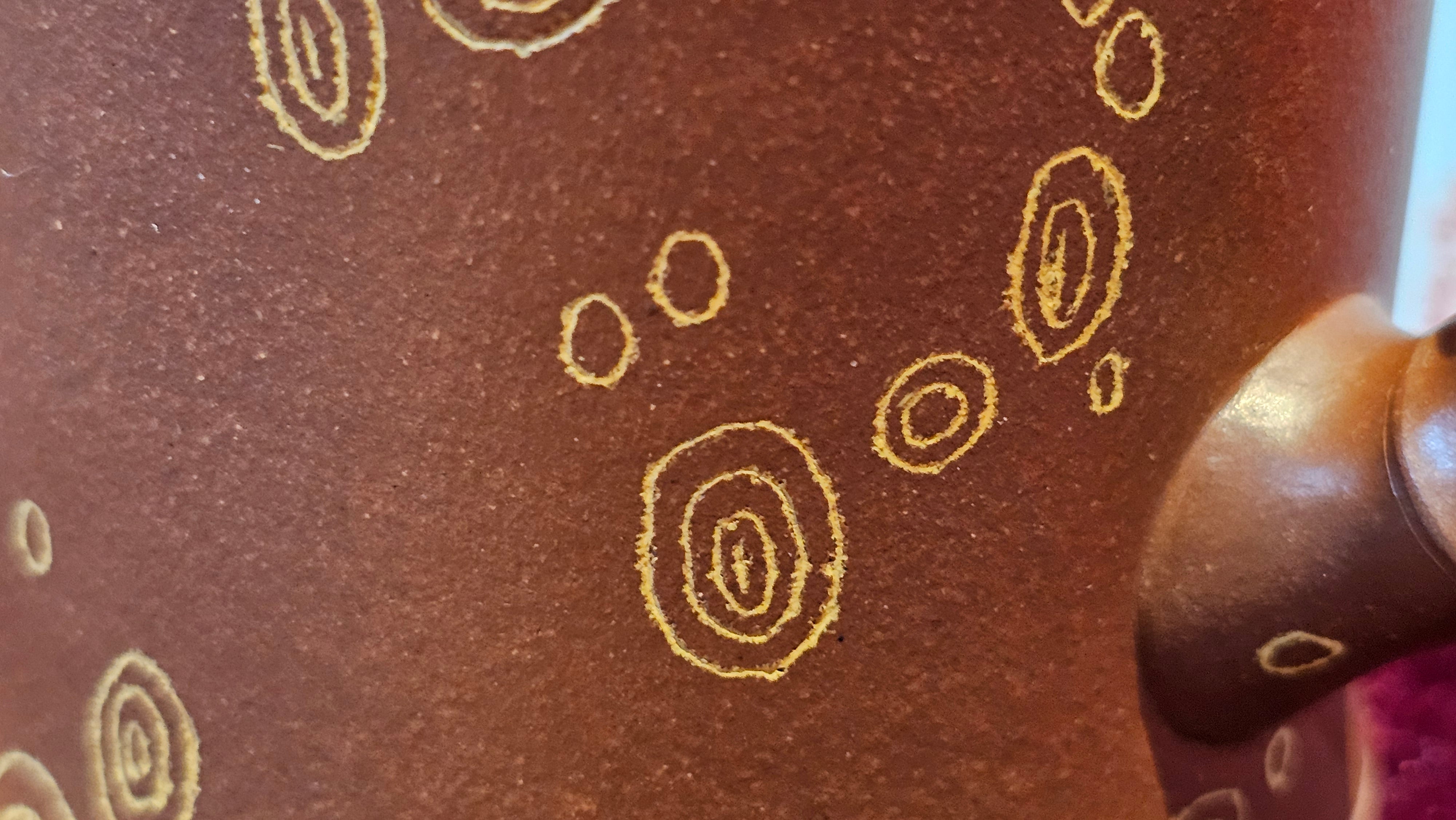 《湘妃竹段》"Xiang Fei Zhu Duan", 240.8ml, Di Cao Qing Zi Ni with Duan Ni Clay embellishments for the characteristic "Xiang Fei Bamboo" Patterns, by L4 Assoc Master Yu Chun Lei 俞春雷 ~ !Congratulations to Mr T.N., 1647hrs 3rd Aug 2025, Mississauga! Canada🇨🇦.